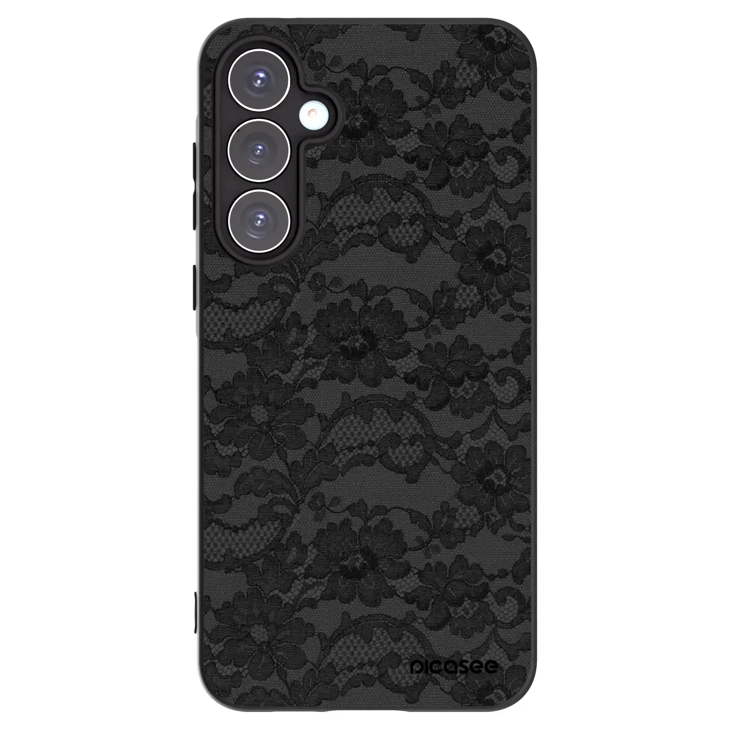 Silikonový černý obal pro Samsung Galaxy A55 5G A556B - Dark Elegance
