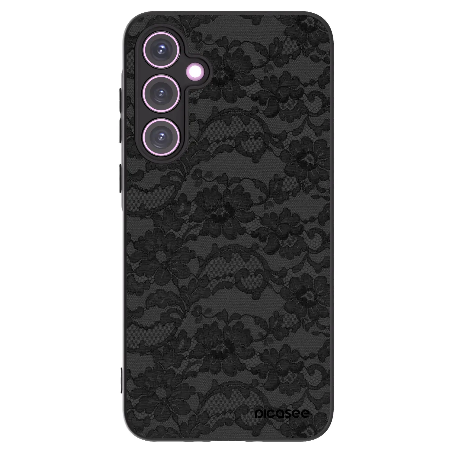 Silikonový černý obal pro Samsung Galaxy A35 5G A356B - Dark Elegance