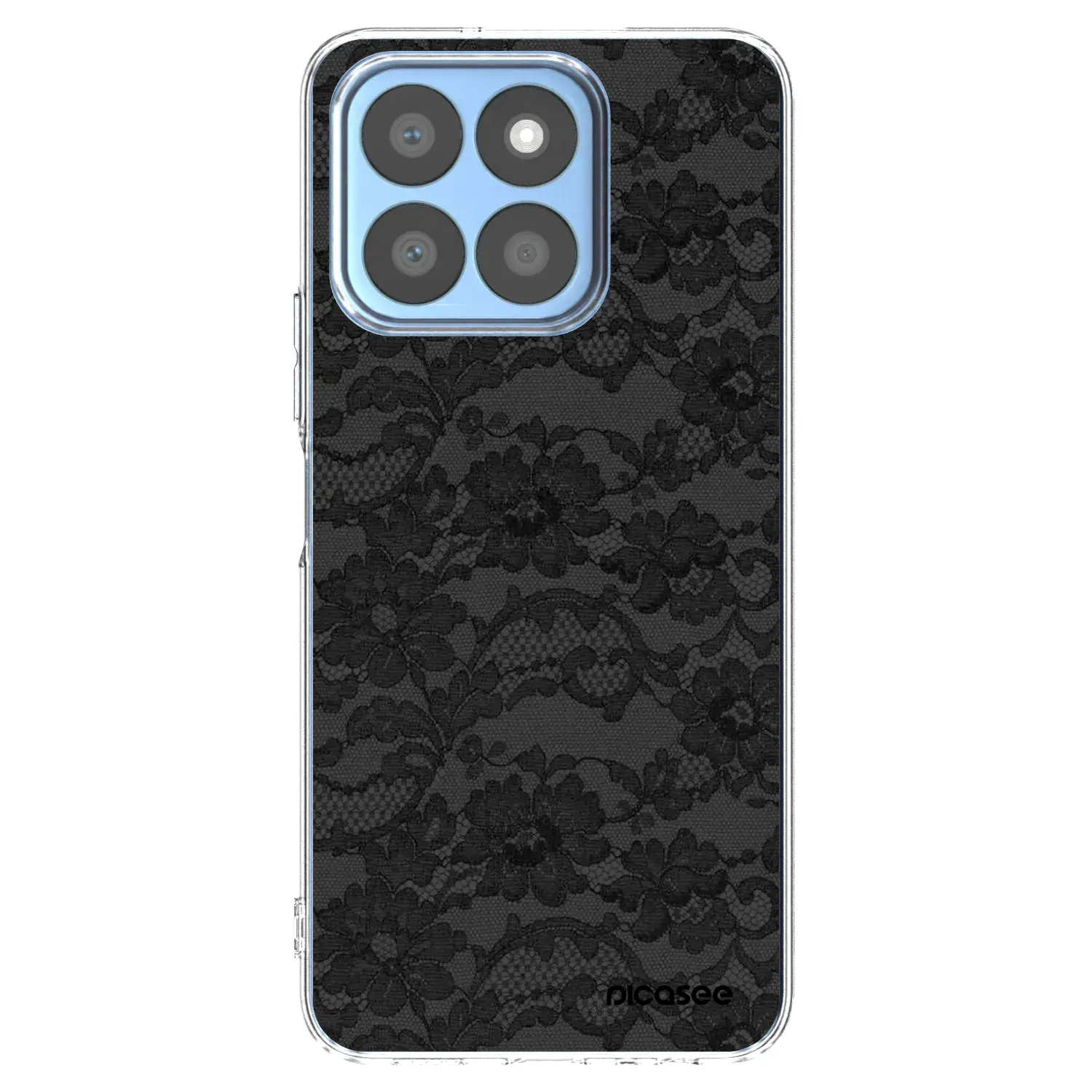 Silikonový průhledný obal pro Honor X8b - Dark Elegance