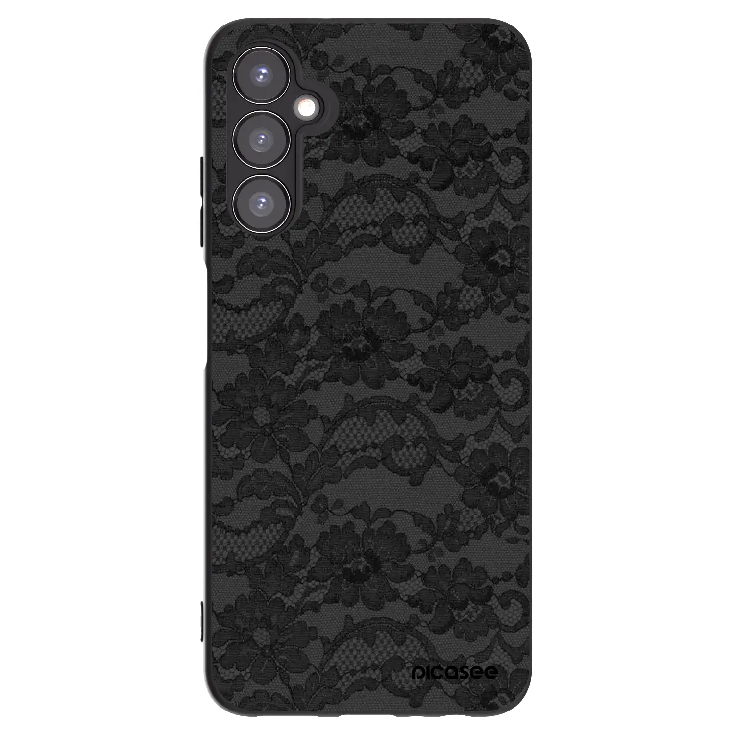 Silikonový černý obal pro Samsung Galaxy A05s A057G - Dark Elegance