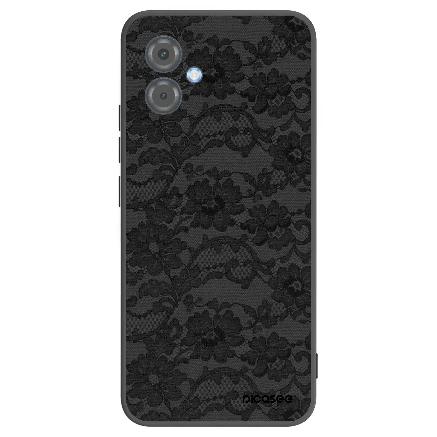 Silikonový černý obal pro Motorola Moto G14 - Dark Elegance