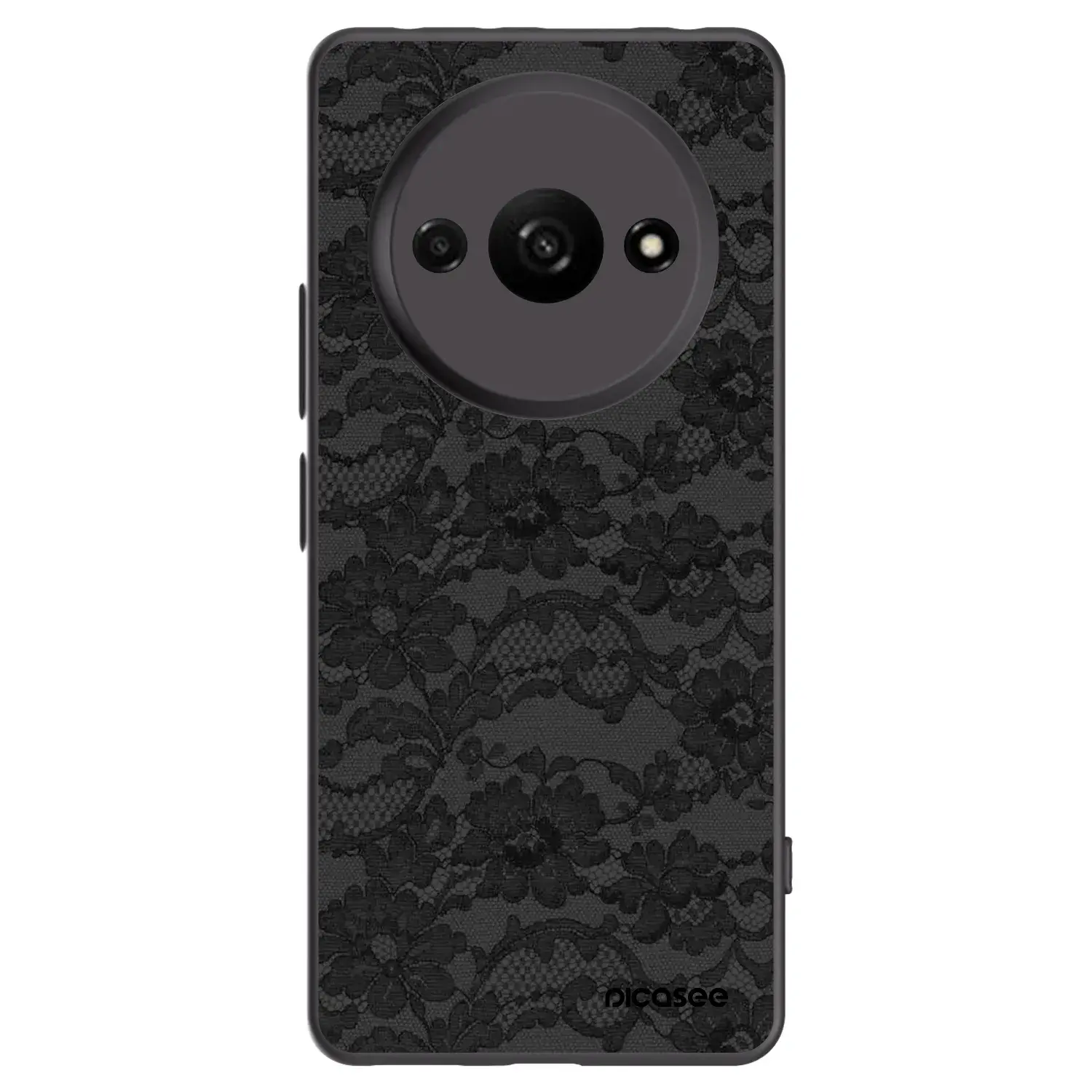 Silikonový černý obal pro Xiaomi Redmi A3 - Dark Elegance