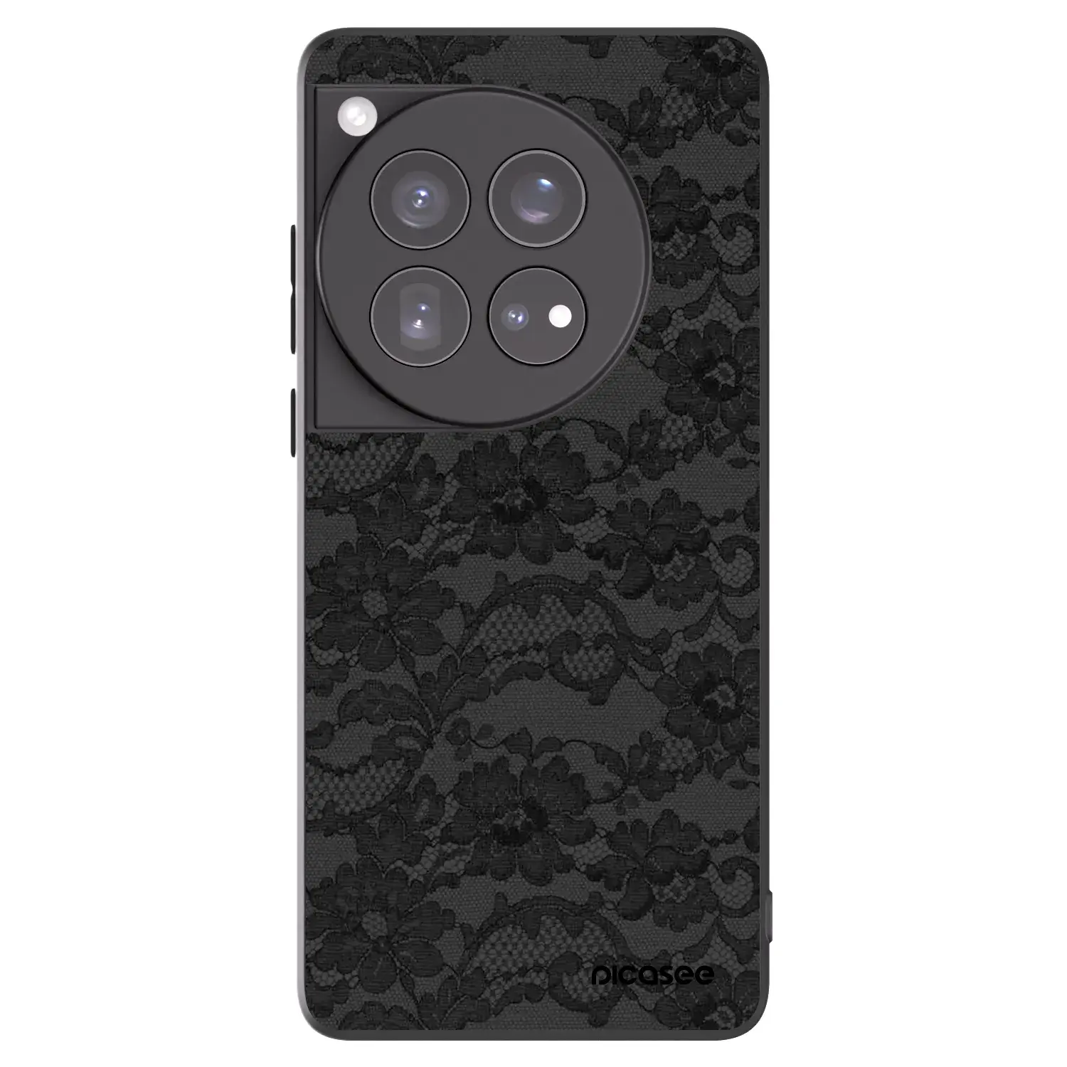 Silikonový černý obal pro OnePlus 12 5G - Dark Elegance