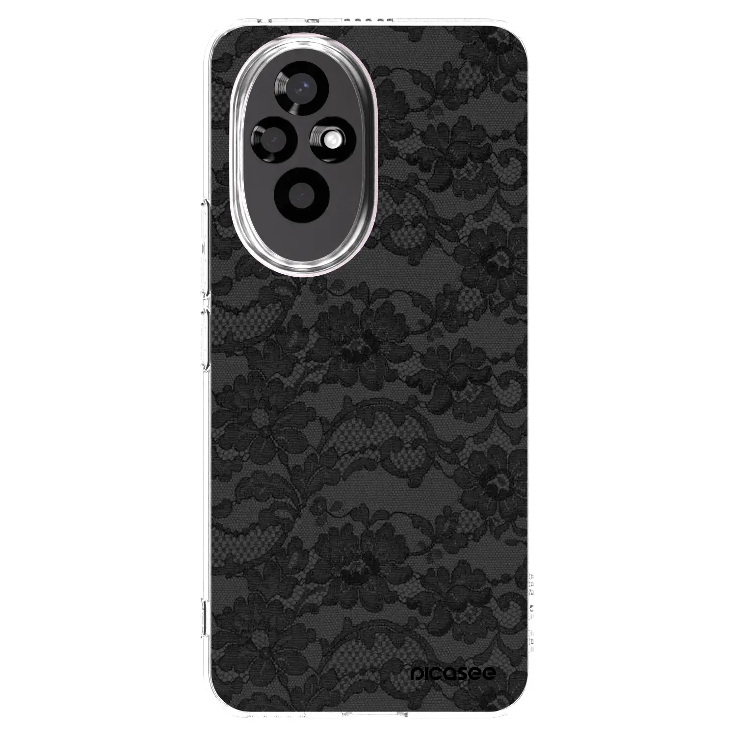 Silikonový průhledný obal pro Honor 200 Pro 5G - Dark Elegance