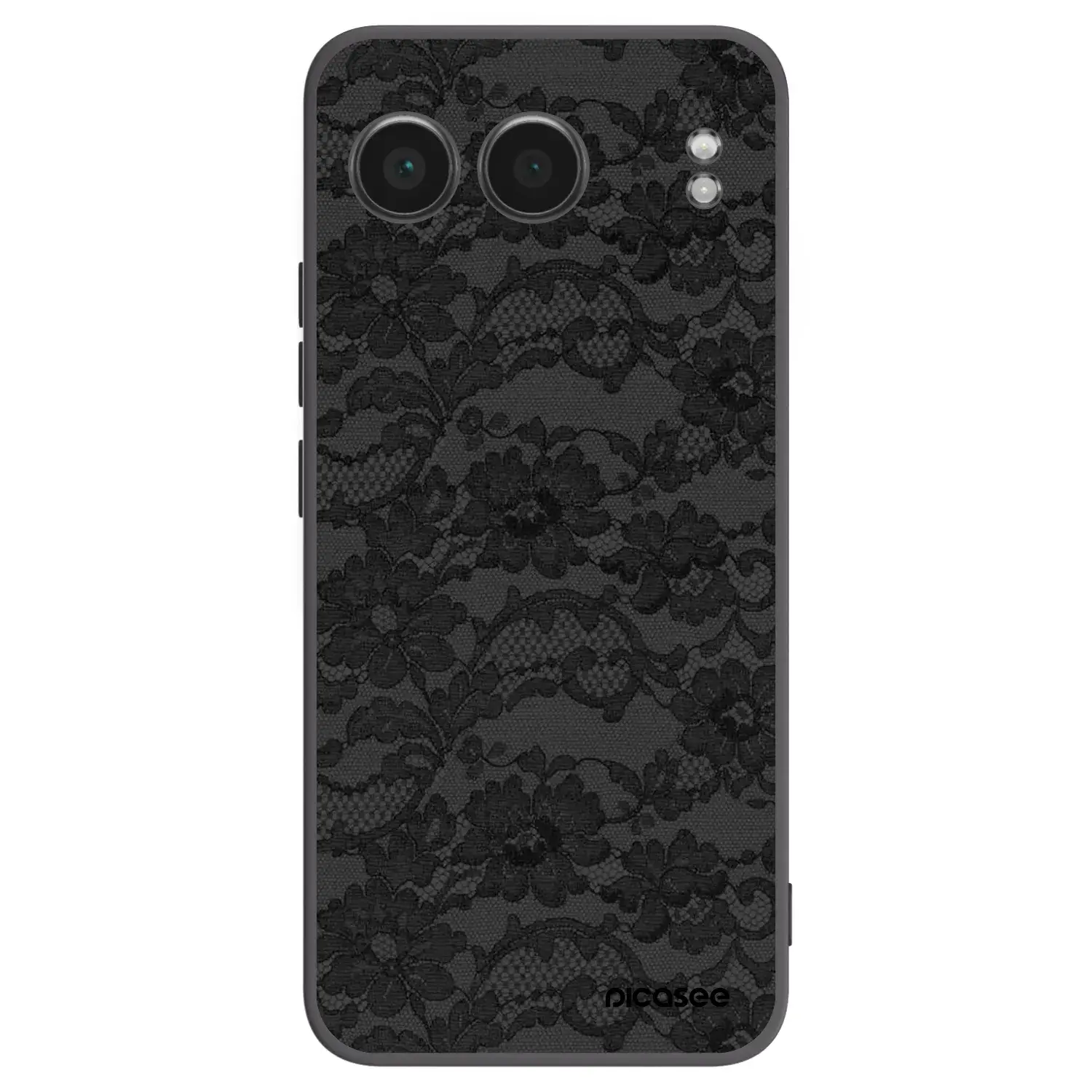 Silikonový černý obal pro OnePlus Nord 4 - Dark Elegance