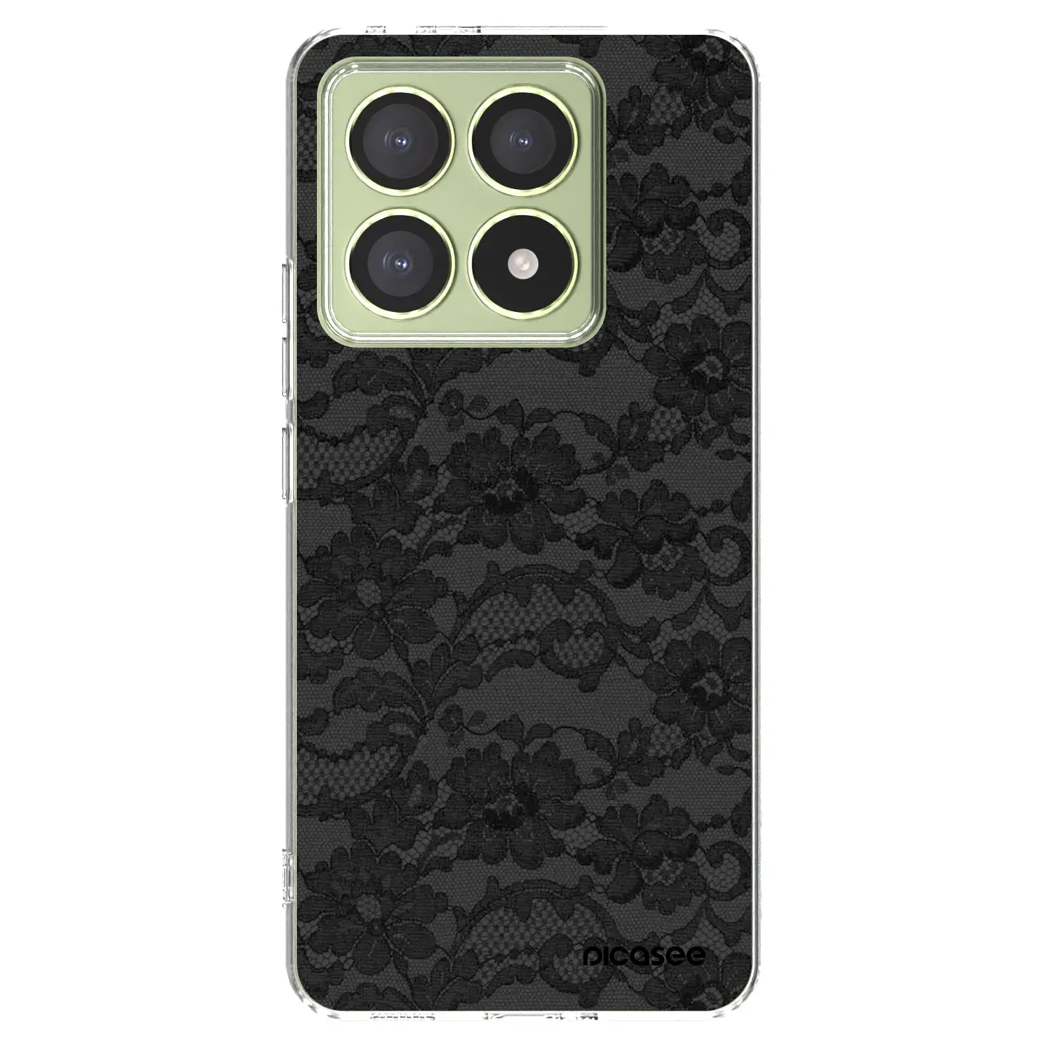 Silikonový průhledný obal pro Xiaomi 14T - Dark Elegance
