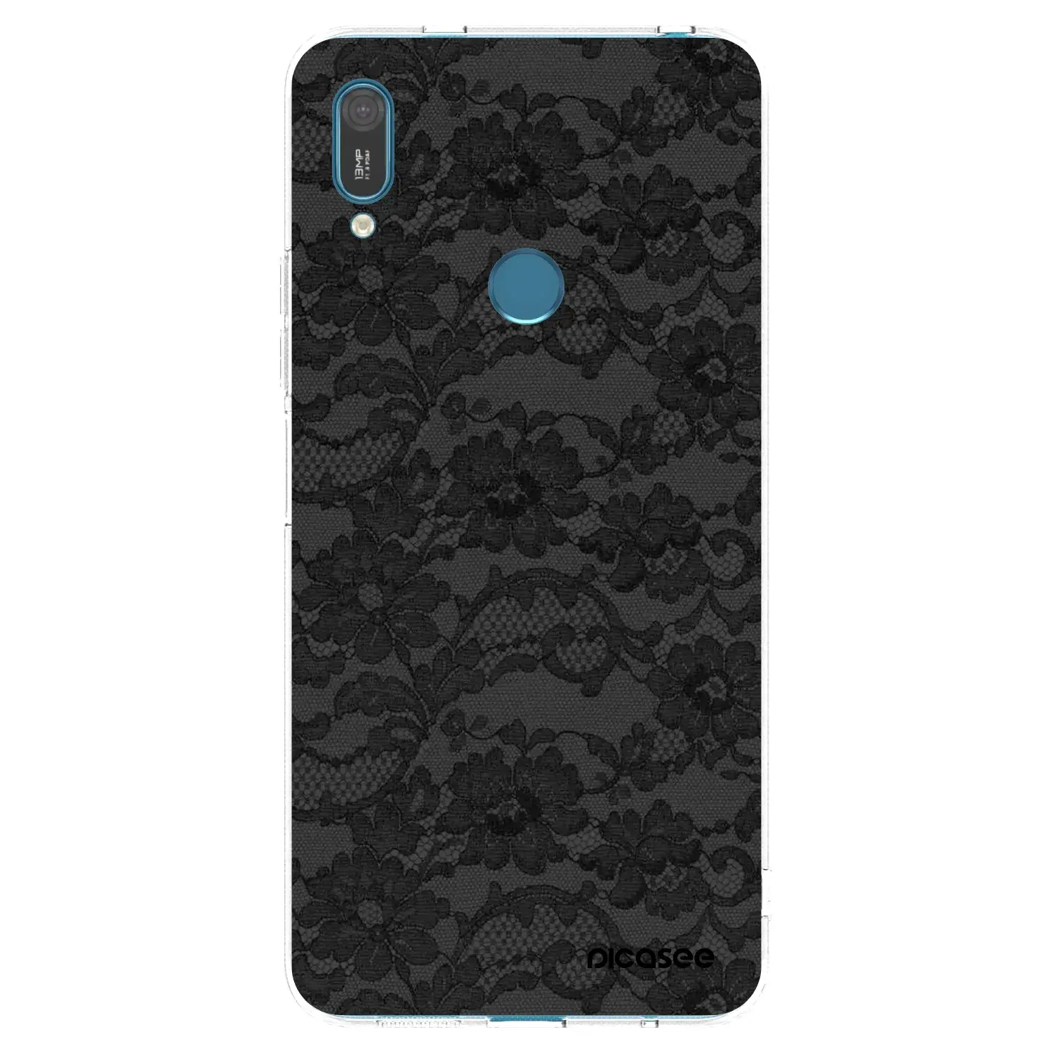 Silikonový průhledný obal pro Huawei Y7 2019 - Dark Elegance