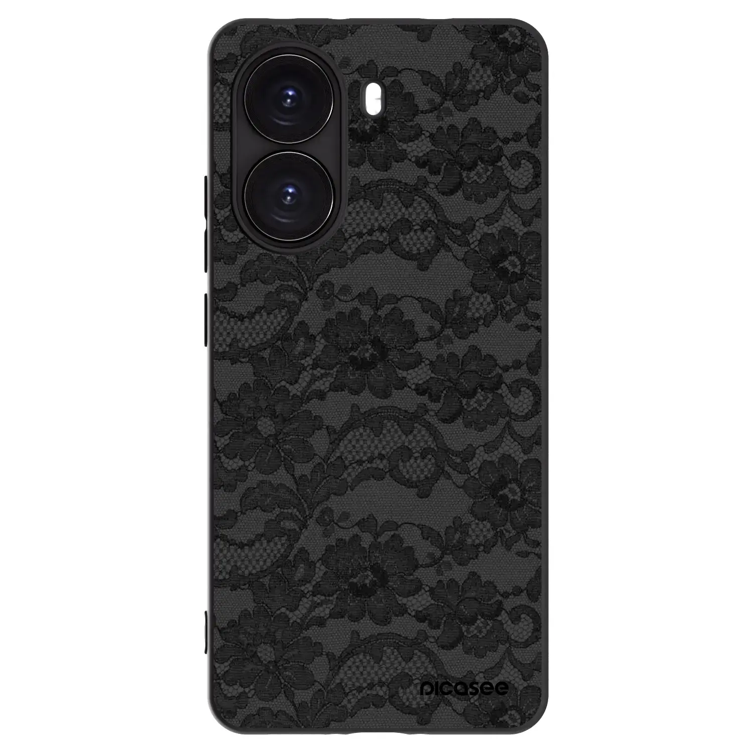 Silikonový černý obal pro Xiaomi Poco X7 Pro 5G - Dark Elegance