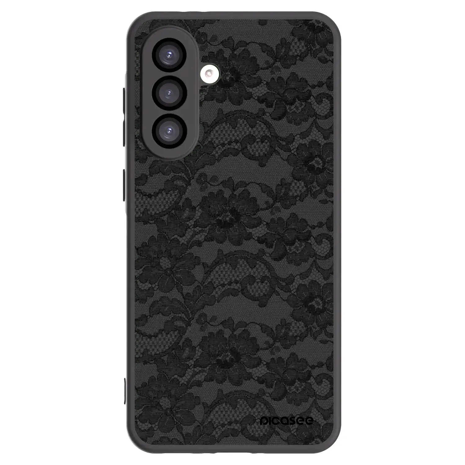 Silikonový černý obal pro Samsung Galaxy A26 5G A266B - Dark Elegance