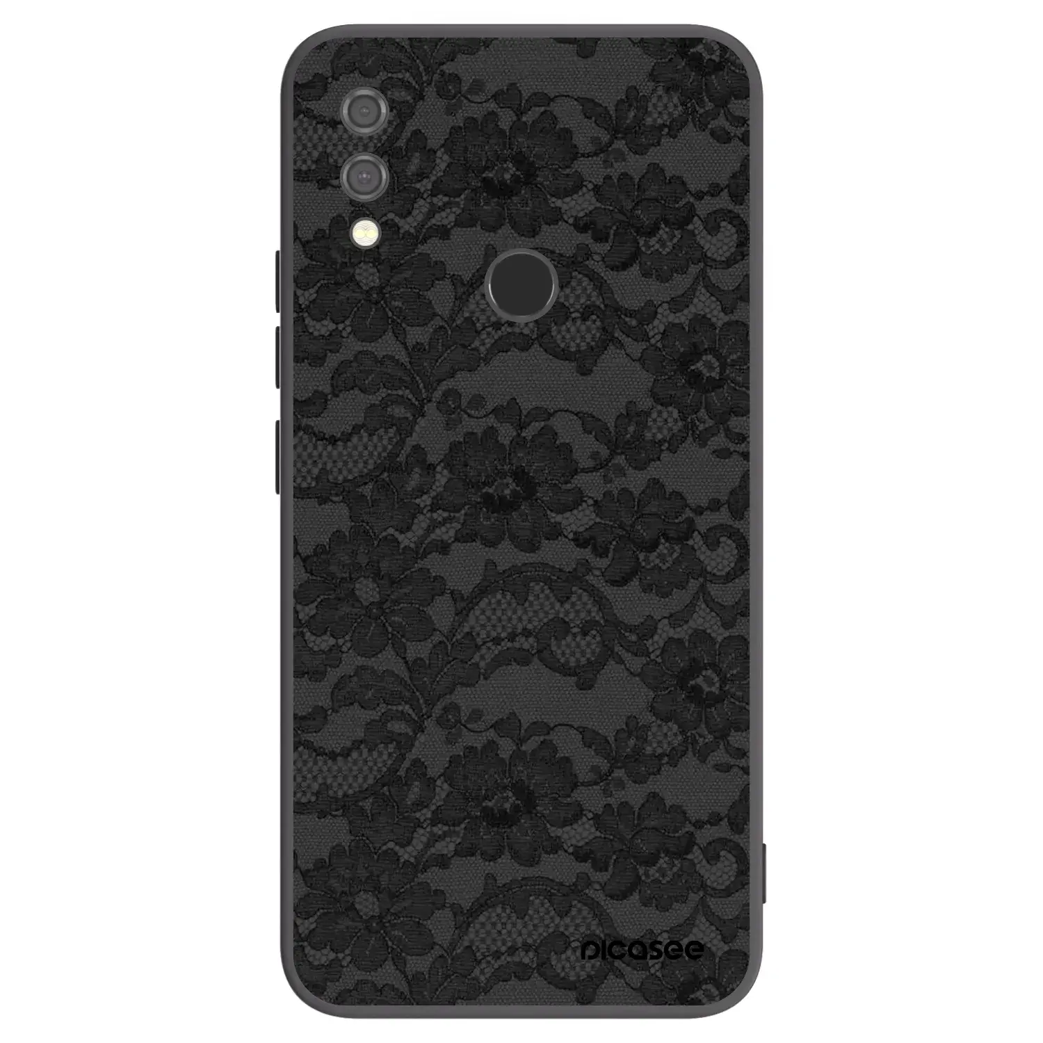 Silikonový černý obal pro Xiaomi Redmi Note 7 - Dark Elegance