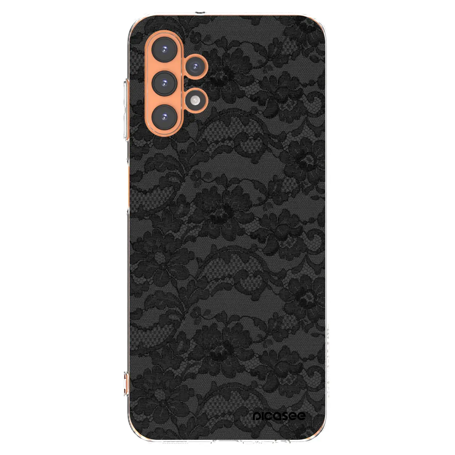 Silikonový průhledný obal pro Samsung Galaxy A13 5G - Dark Elegance