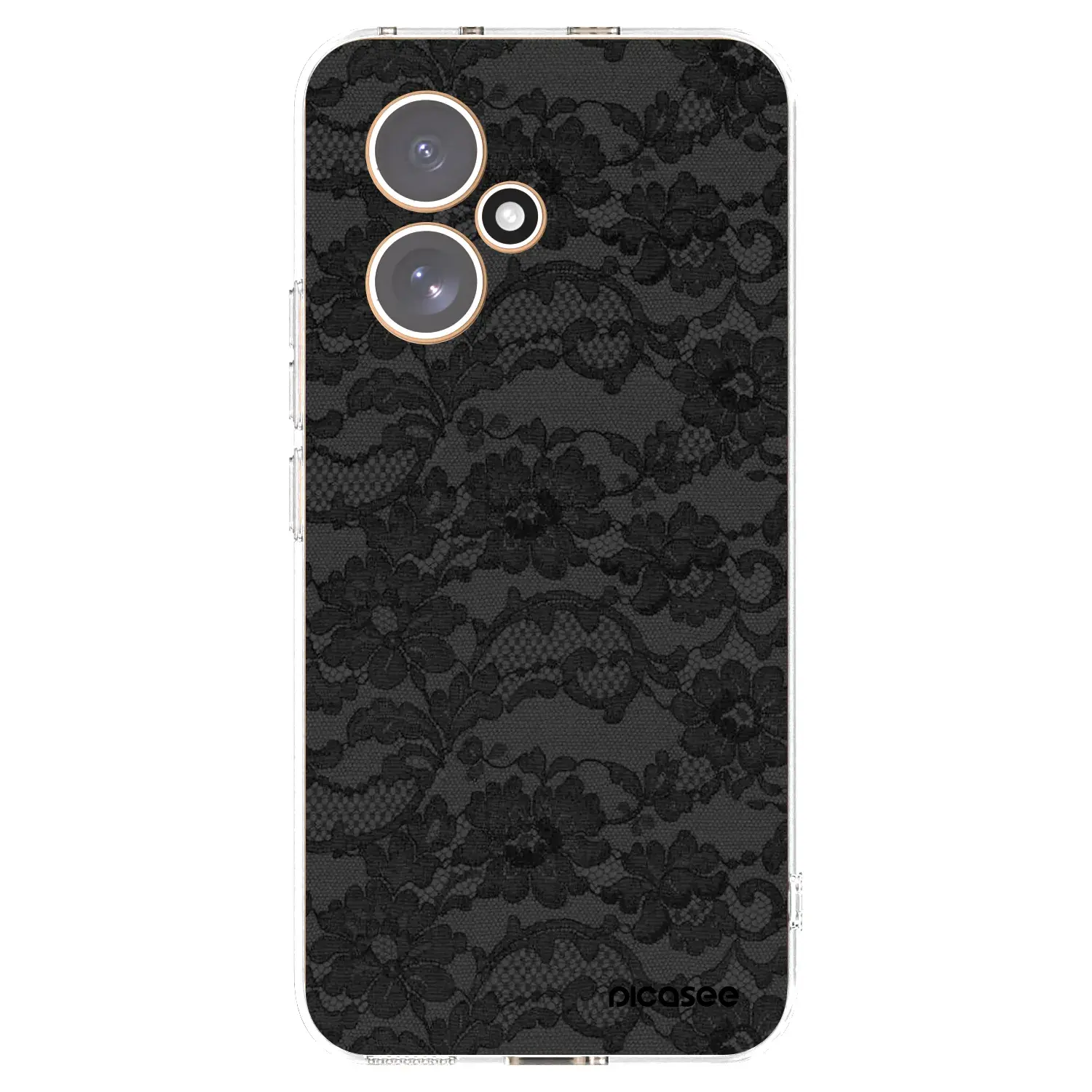 Silikonový průhledný obal pro Honor 400 5G - Dark Elegance