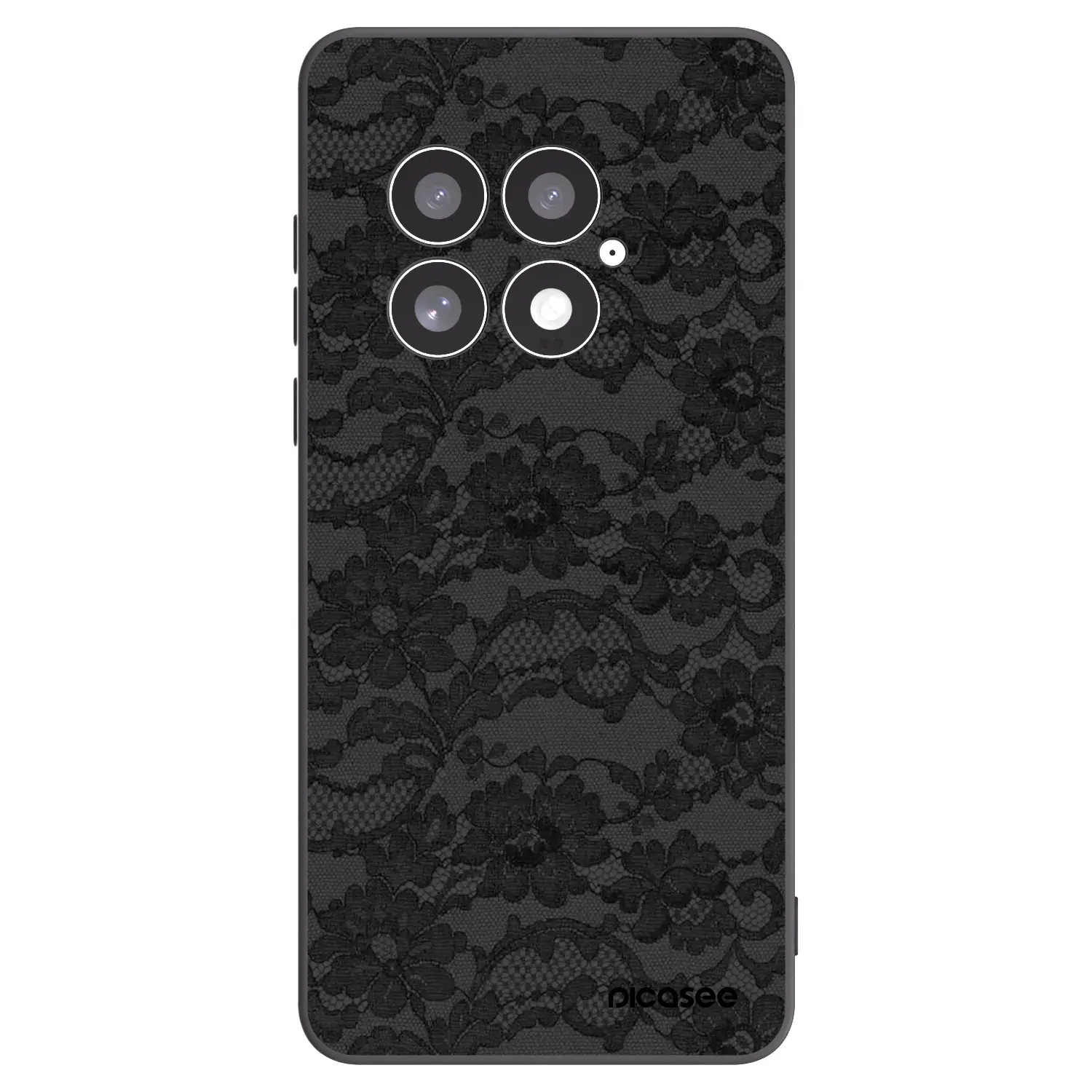 Silikonový černý obal pro OnePlus 13 5G - Dark Elegance
