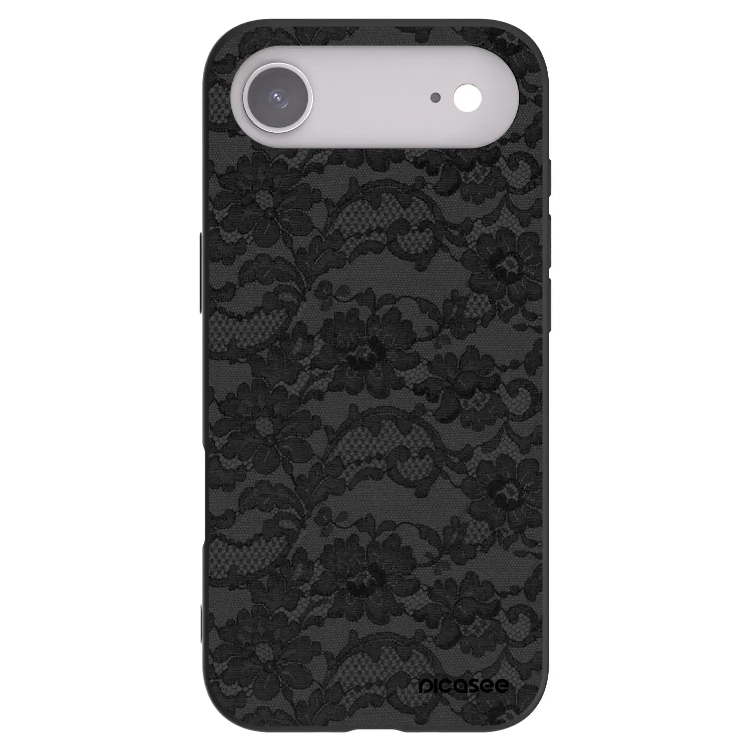 Silikonový černý obal pro Apple iPhone Air - Dark Elegance