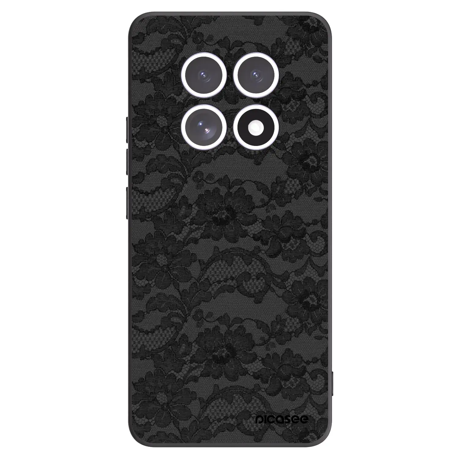 Silikonový černý obal pro Xiaomi Redmi Note 15 4G - Dark Elegance