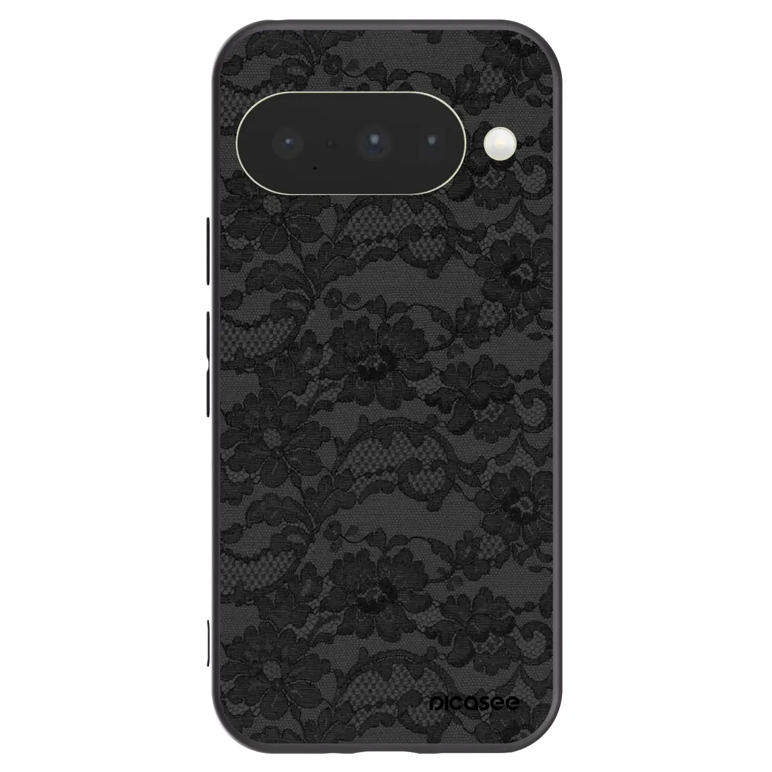 Silikonový černý obal pro Google Pixel 10 - Dark Elegance