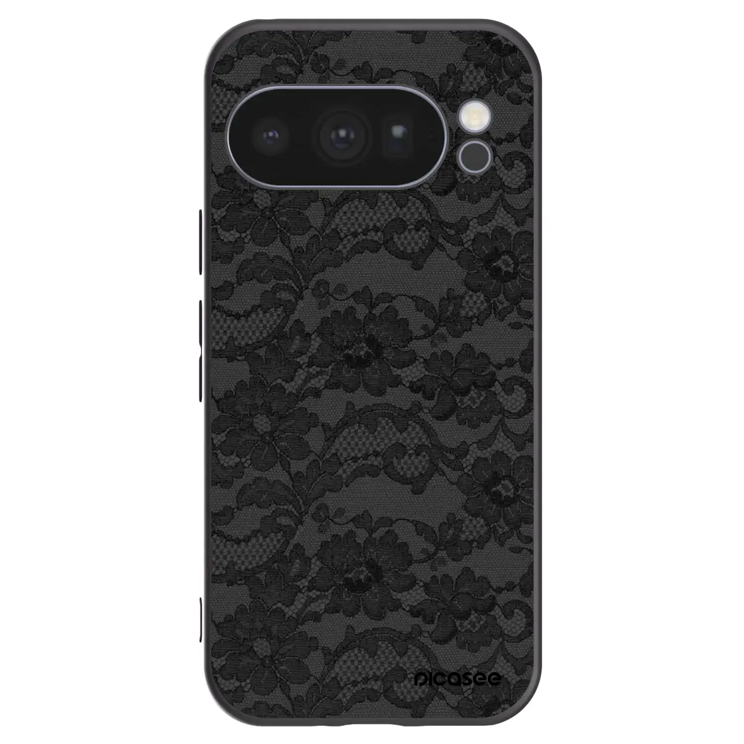 Silikonový černý obal pro Google Pixel 10 Pro - Dark Elegance
