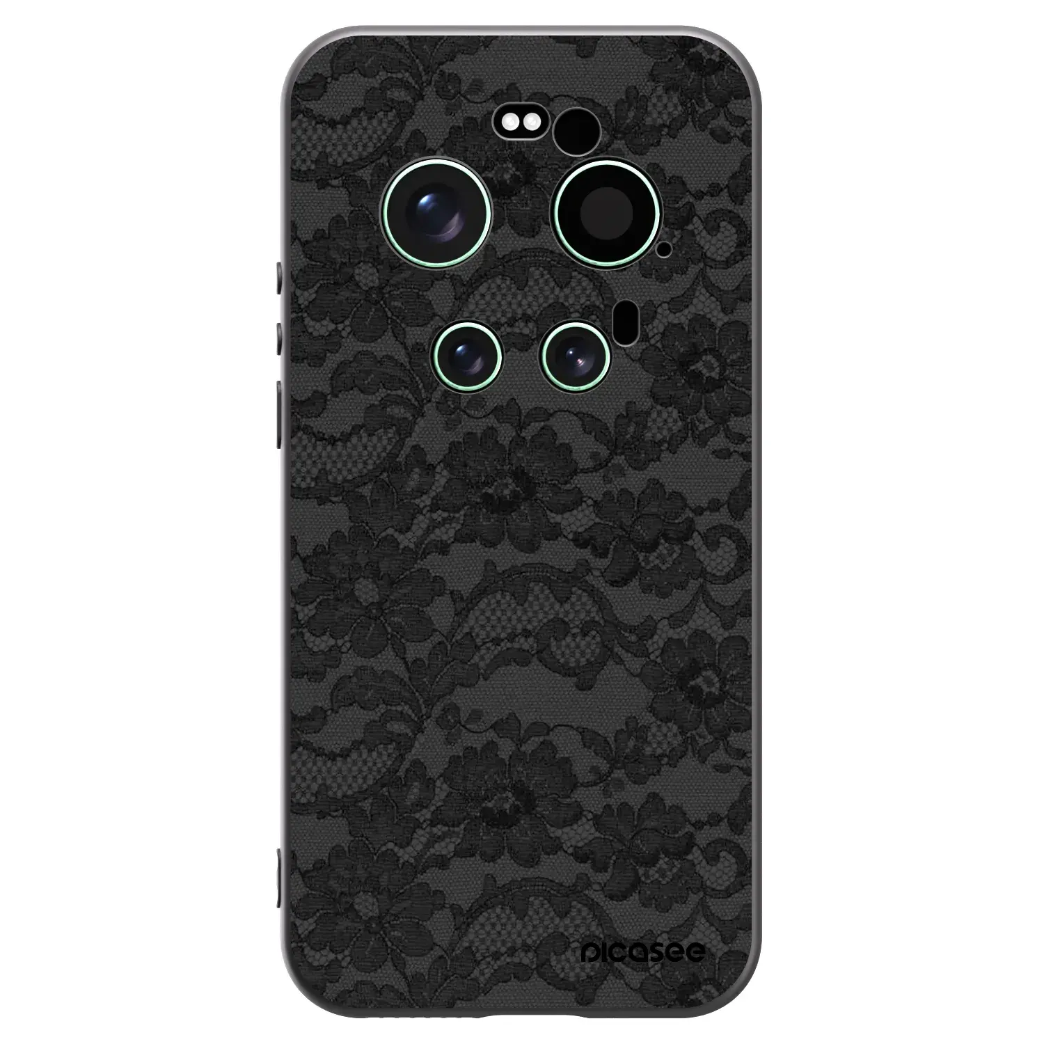 Silikonový černý obal pro Xiaomi 17 Ultra - Dark Elegance