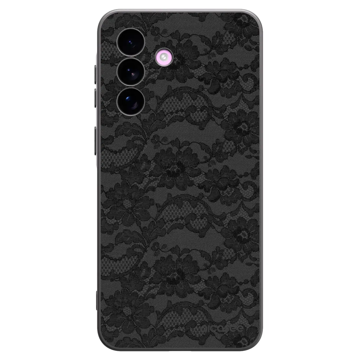 Silikonový černý obal pro Samsung Galaxy A57 5G - Dark Elegance