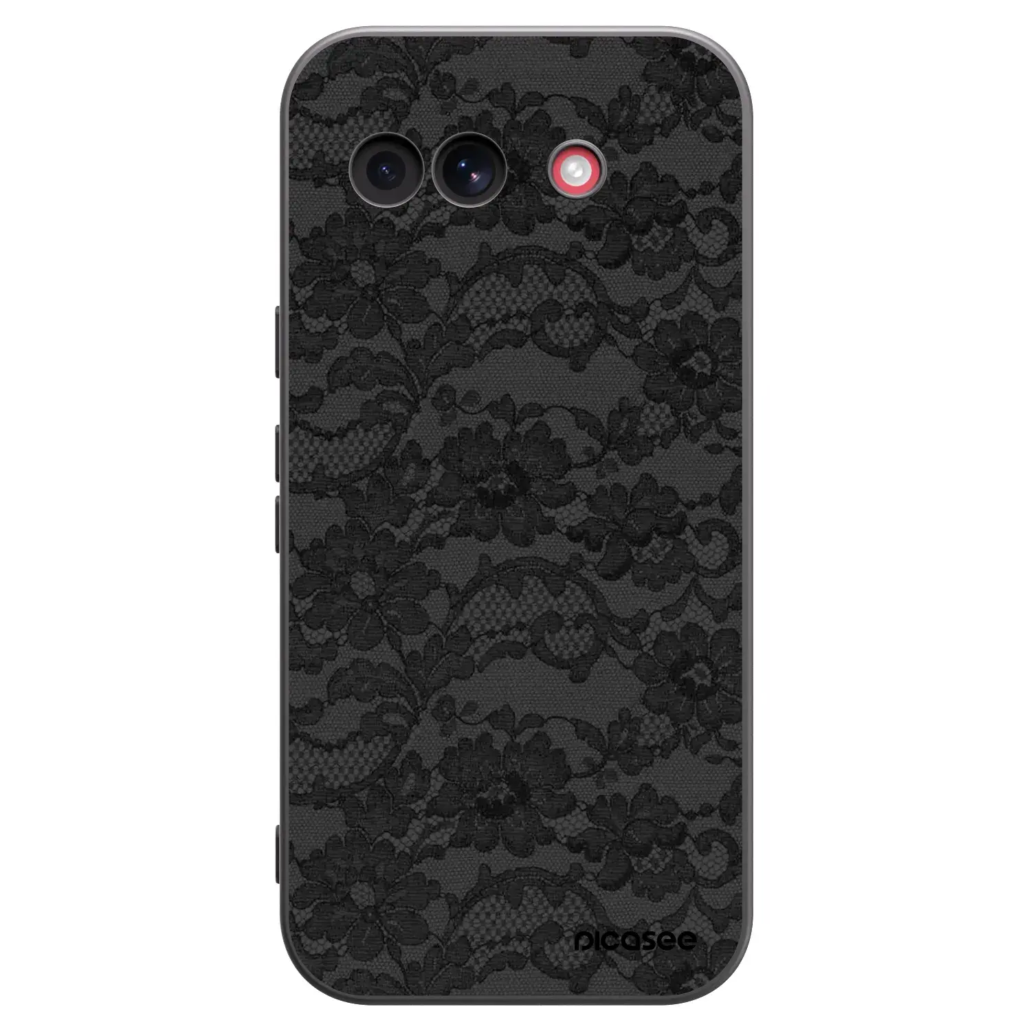 Silikonový černý obal pro Google Pixel 10a - Dark Elegance
