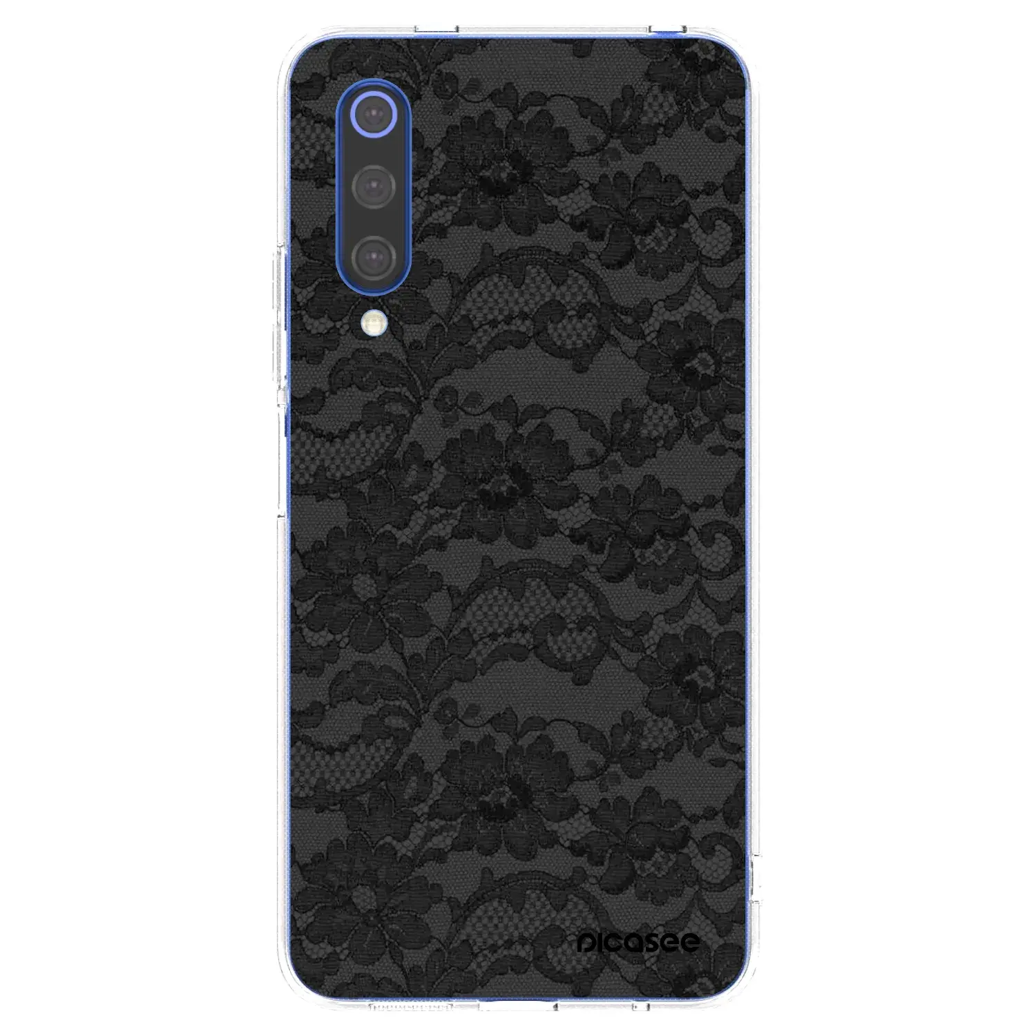 Silikonový průhledný obal pro Xiaomi Mi 9 SE - Dark Elegance