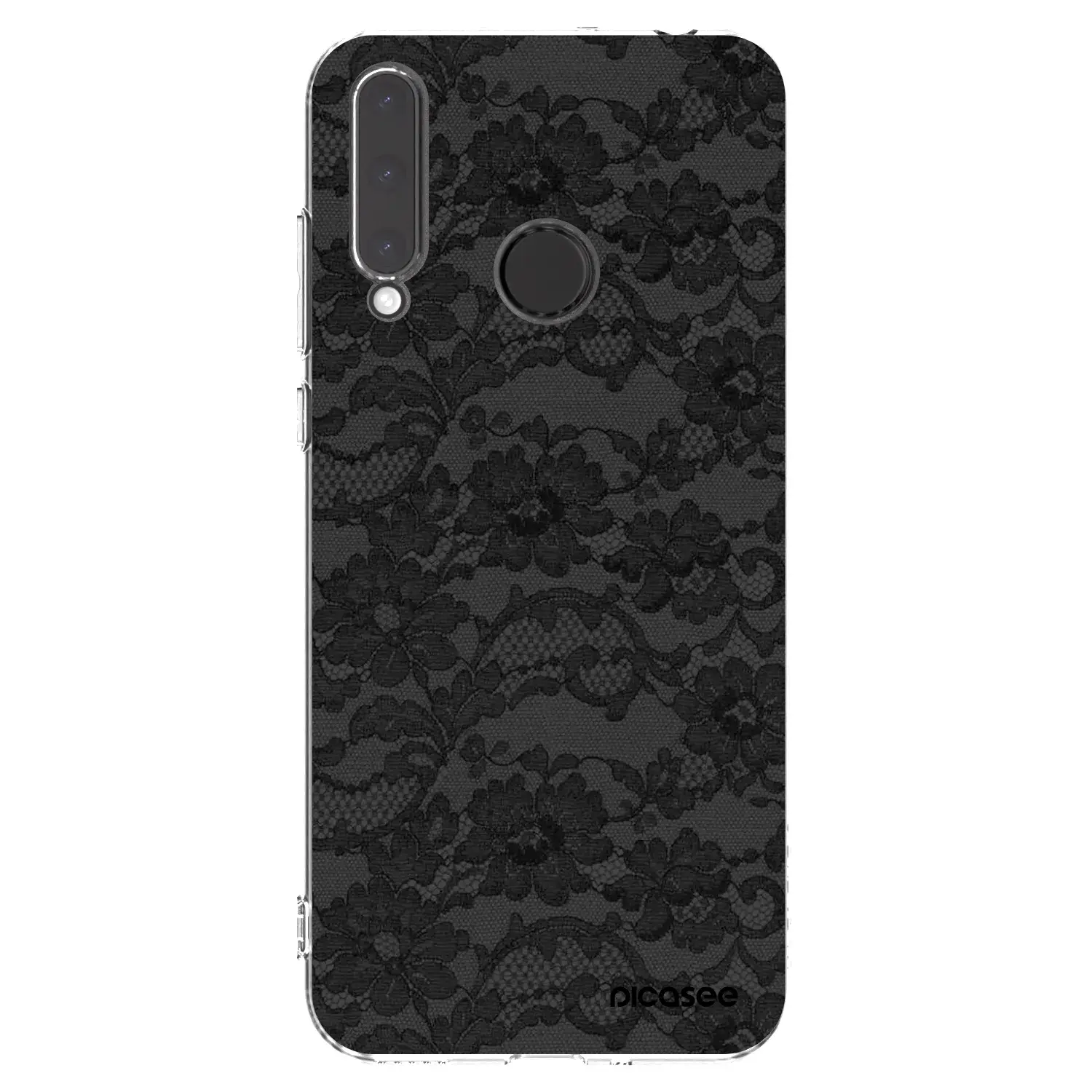 Silikonový průhledný obal pro Honor 20 Lite - Dark Elegance
