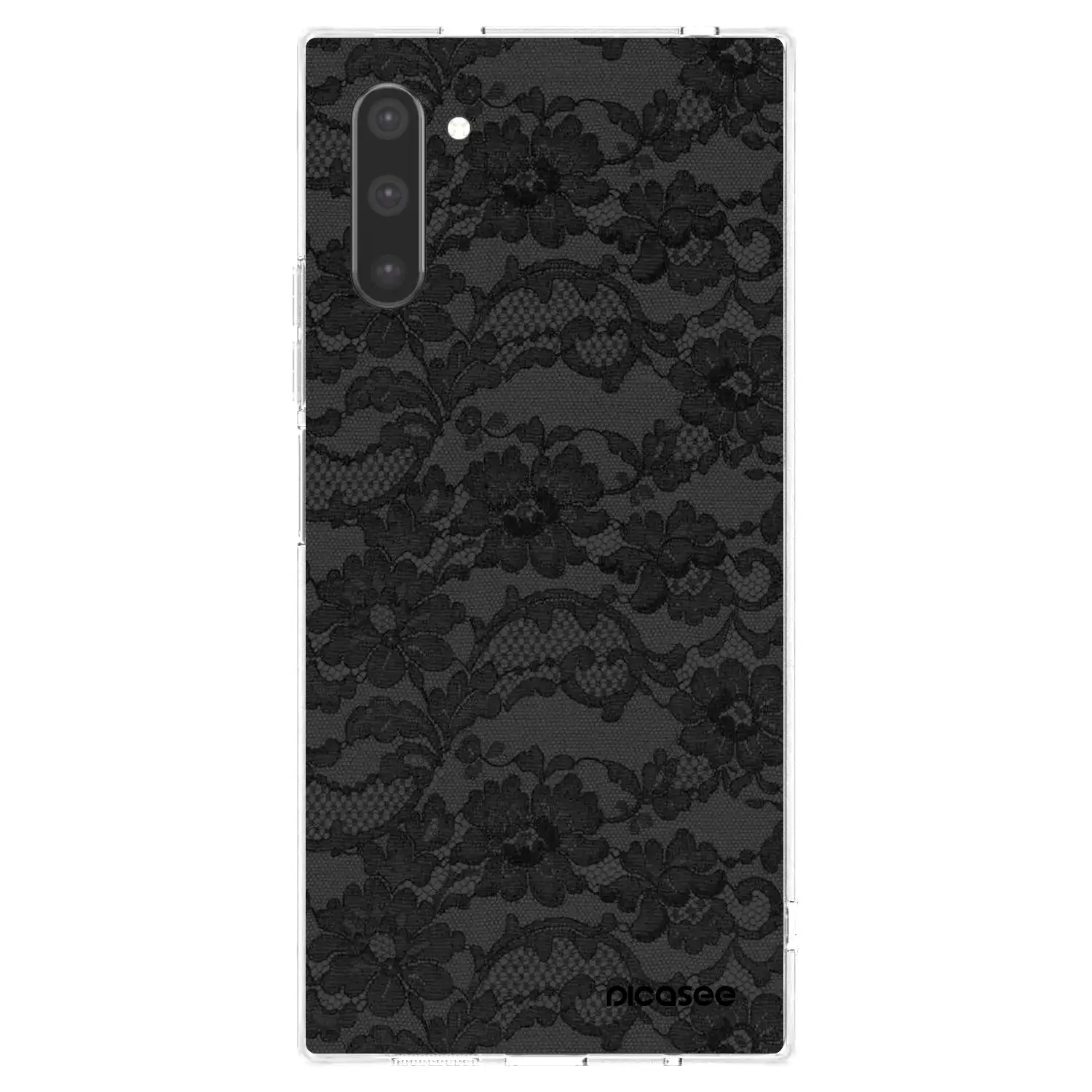 Silikonový průhledný obal pro Samsung Galaxy Note 10 N970F - Dark Elegance