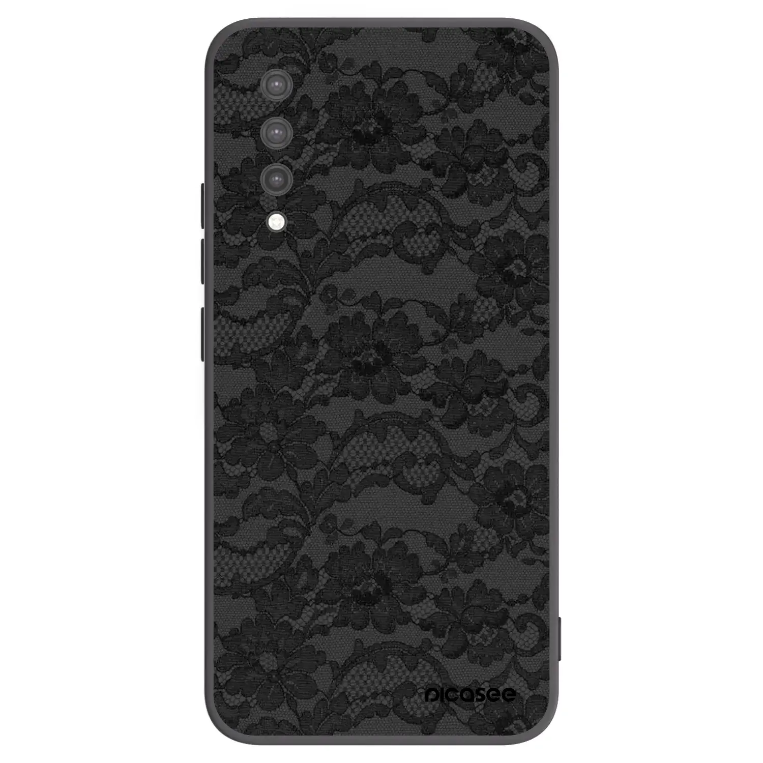 Silikonový černý obal pro Xiaomi Mi 9 Lite - Dark Elegance