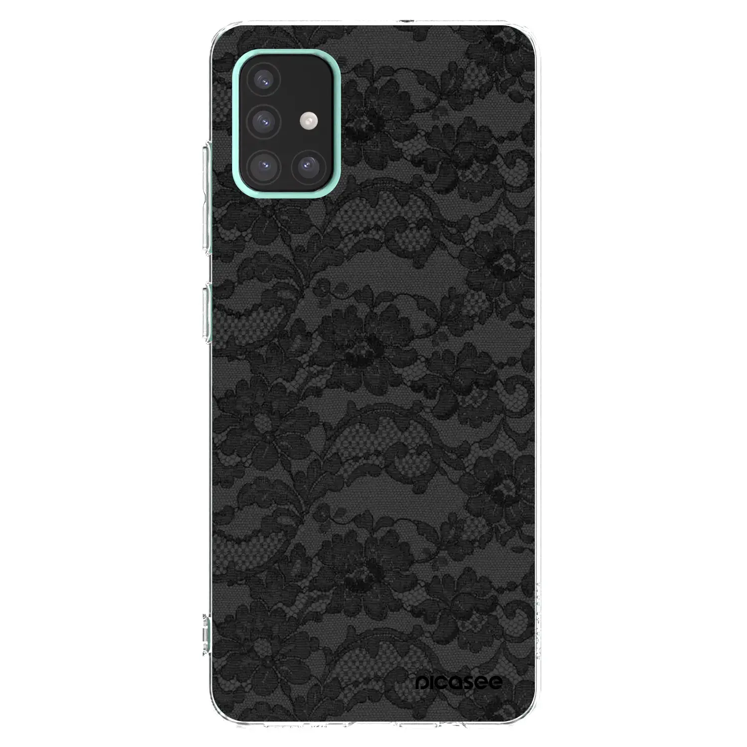 Silikonový průhledný obal pro Samsung Galaxy A51 A515F - Dark Elegance