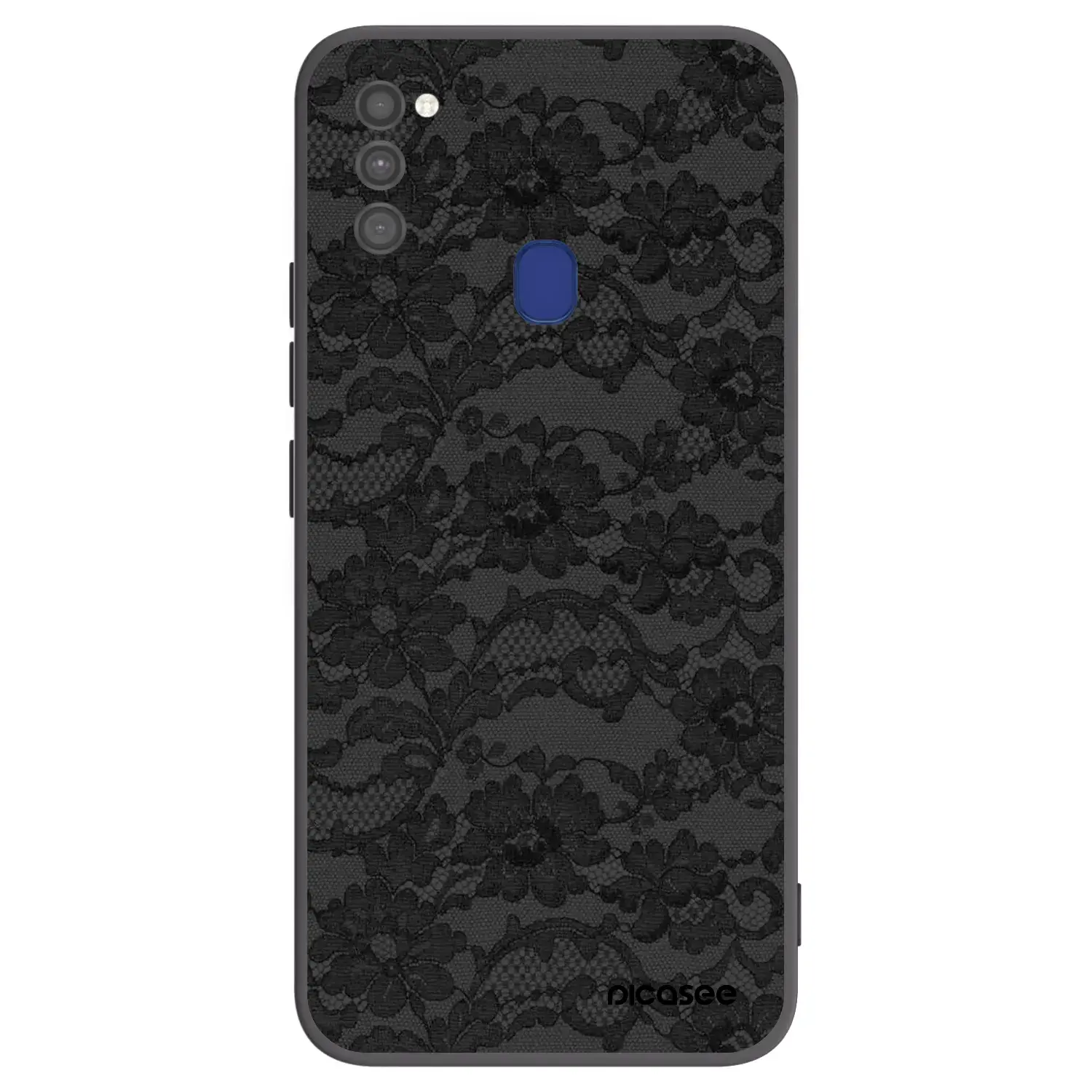 Silikonový černý obal pro Samsung Galaxy M21 M215F - Dark Elegance