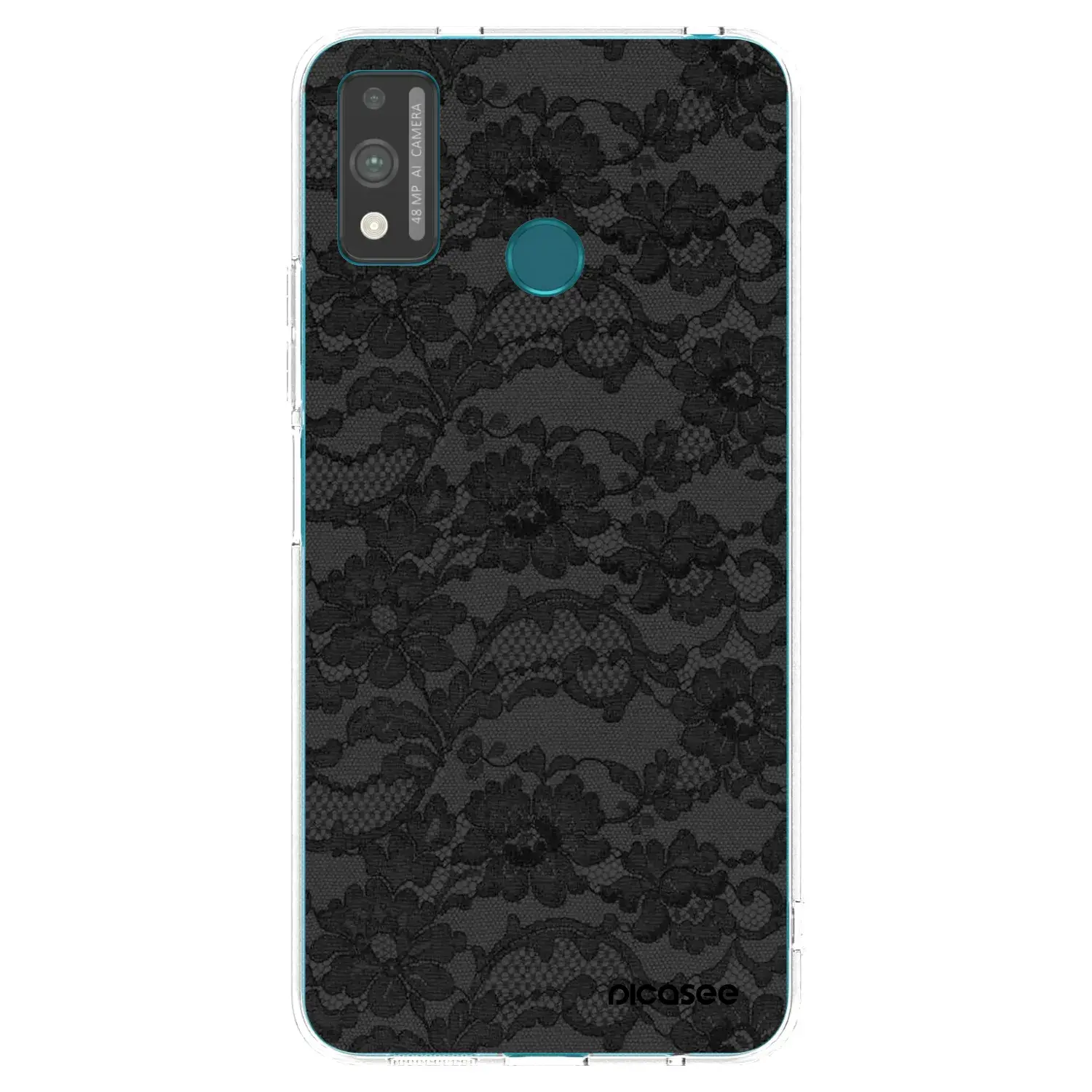 Silikonový průhledný obal pro Honor 9X Lite - Dark Elegance