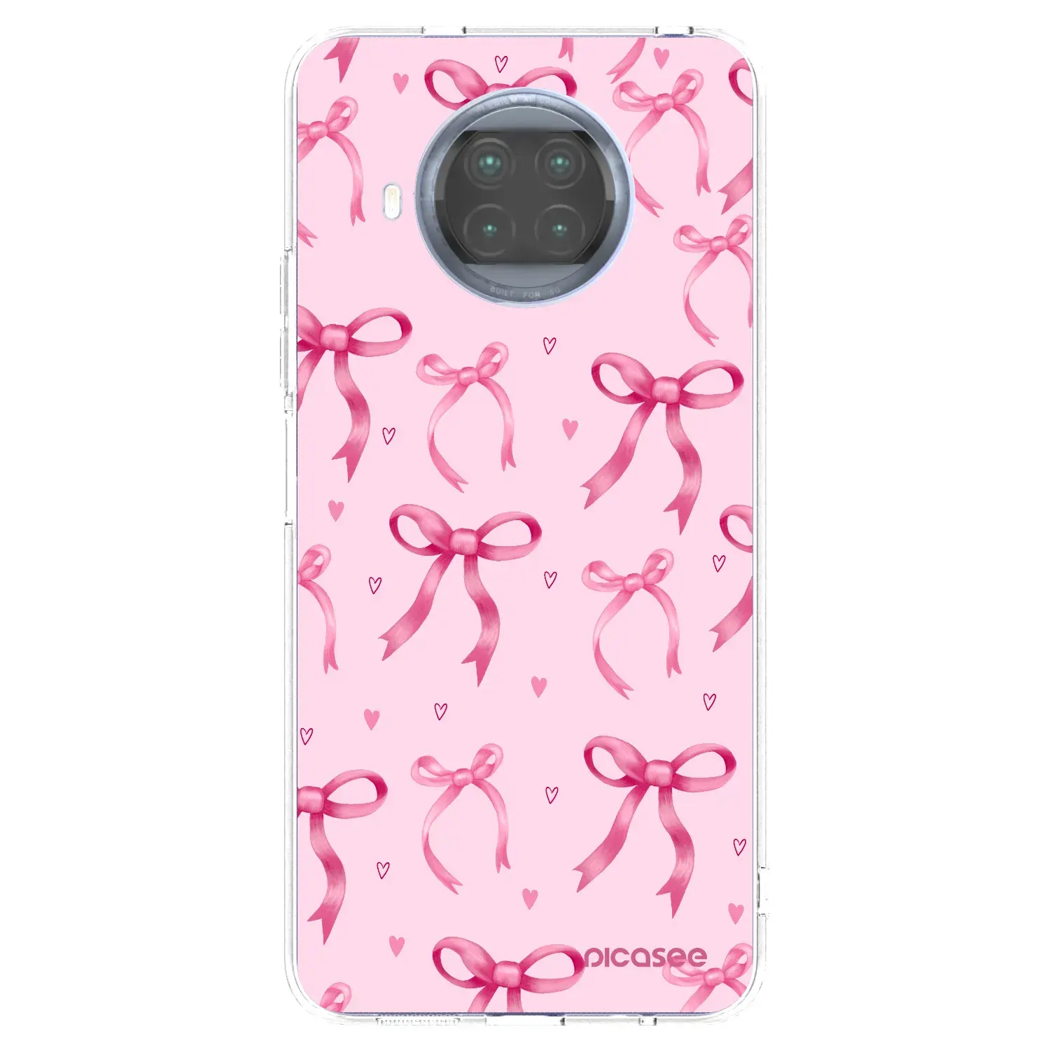 Silikonový průhledný obal pro Xiaomi Mi 10T Lite - Bow Aesthetic