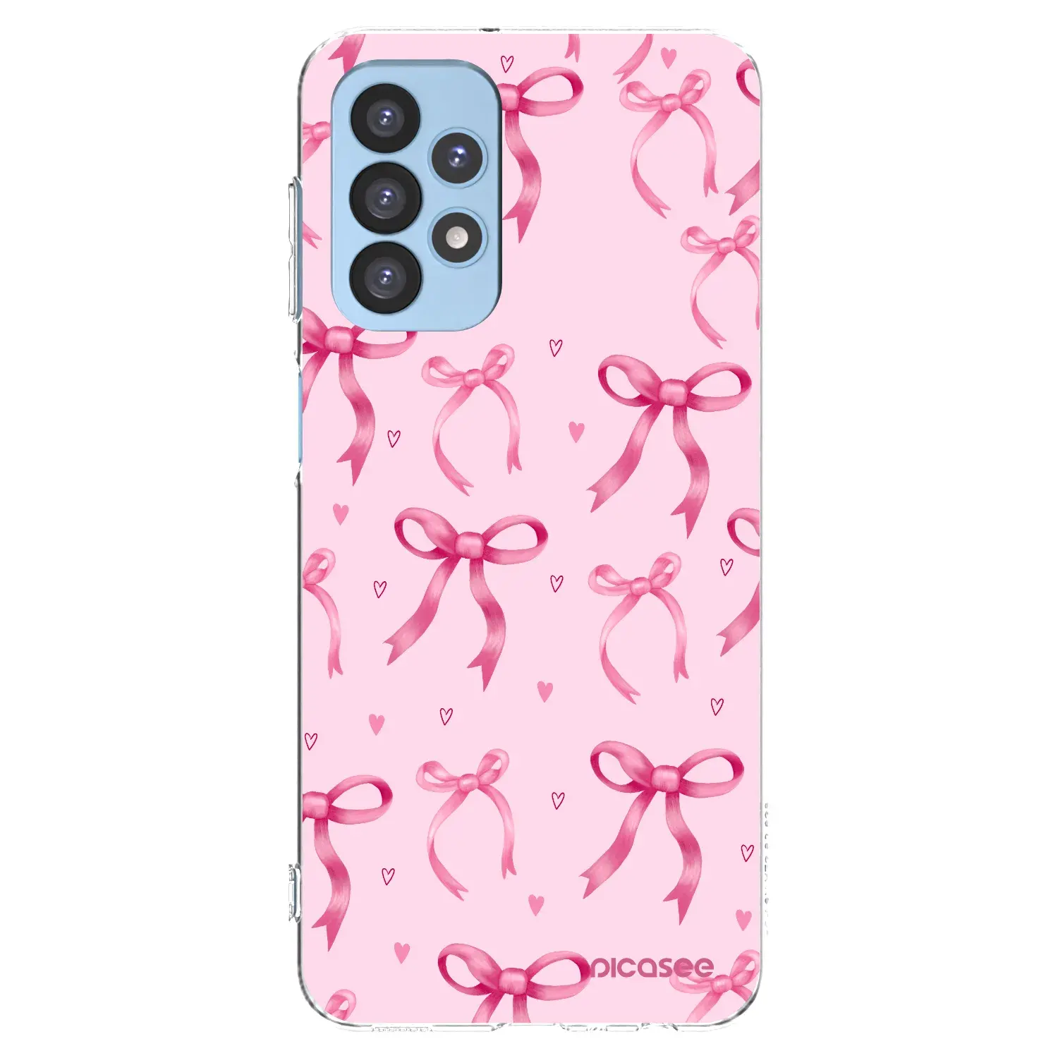 Silikonový průhledný obal pro Samsung Galaxy A23 A235F 4G - Bow Aesthetic