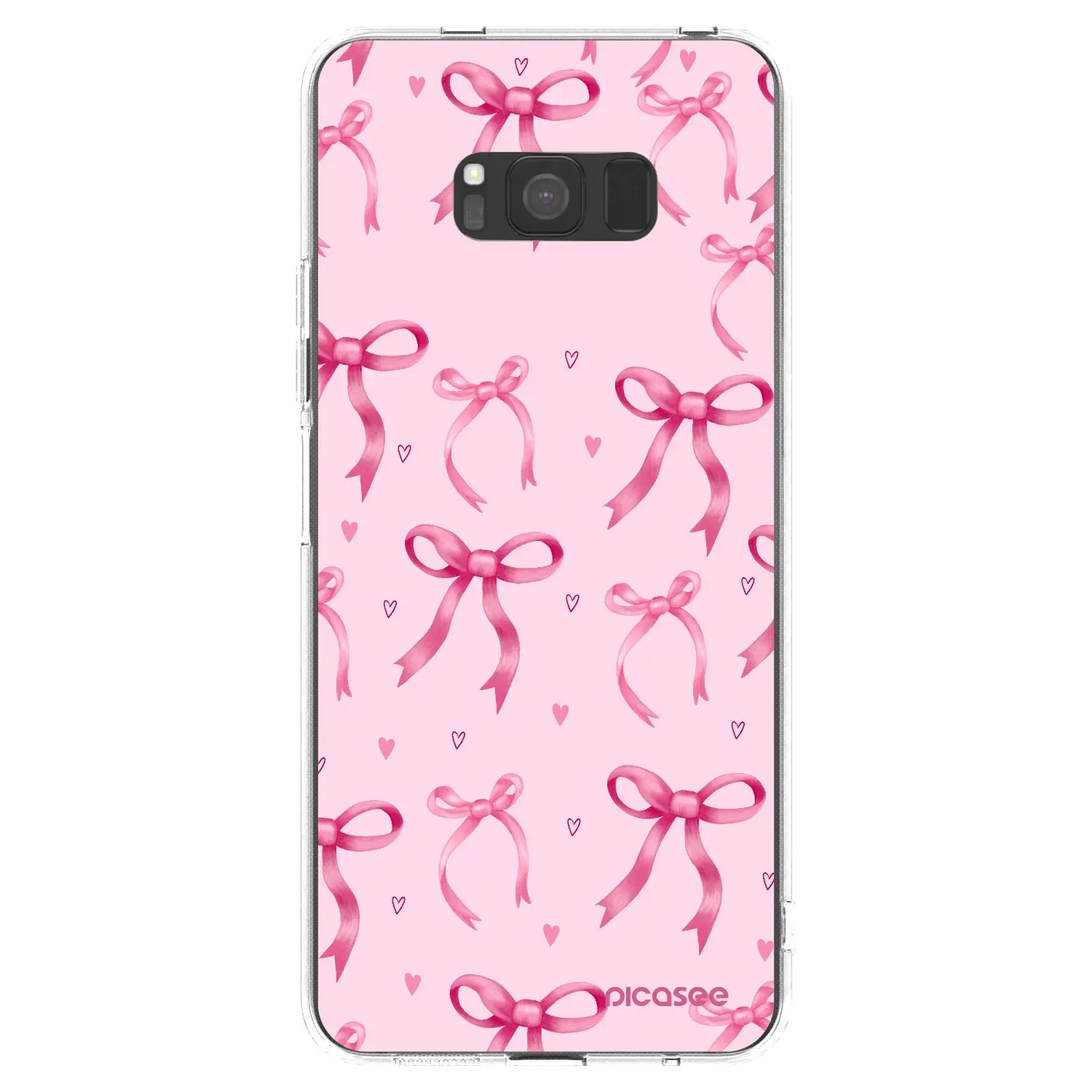Silikonový průhledný obal pro Samsung Galaxy S8 G950F - Bow Aesthetic