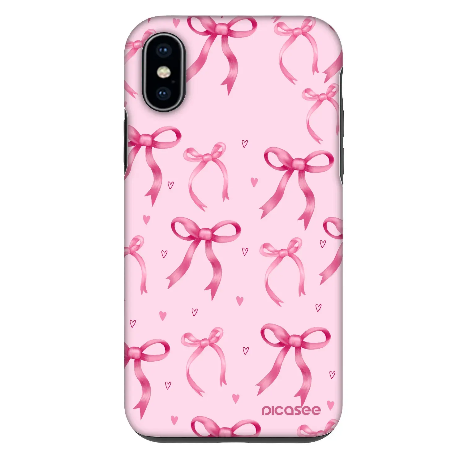 Fashion Case pro Apple iPhone X/XS - Bow Aesthetic