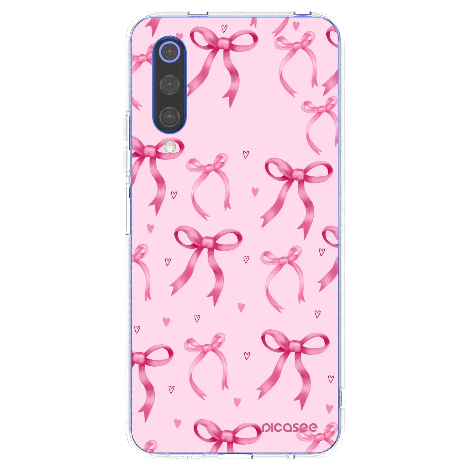 Silikonový průhledný obal pro Xiaomi Mi 9 SE - Bow Aesthetic