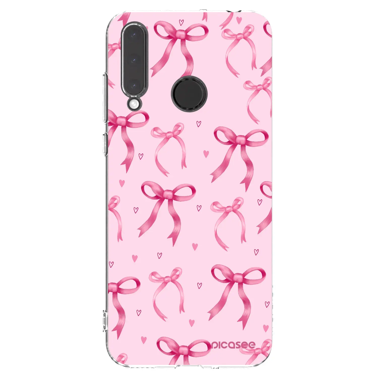 Silikonový průhledný obal pro Honor 20 Lite - Bow Aesthetic