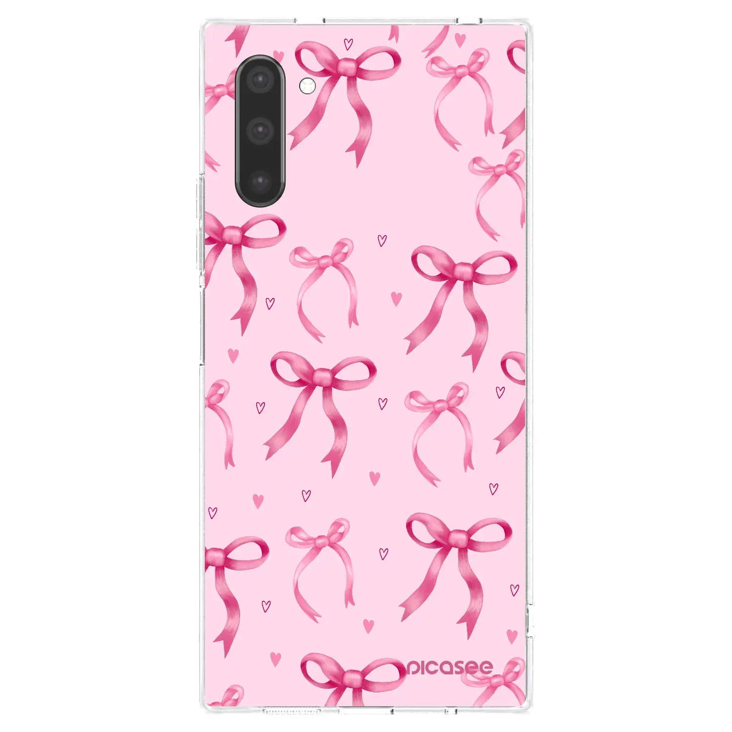 Silikonový průhledný obal pro Samsung Galaxy Note 10 N970F - Bow Aesthetic