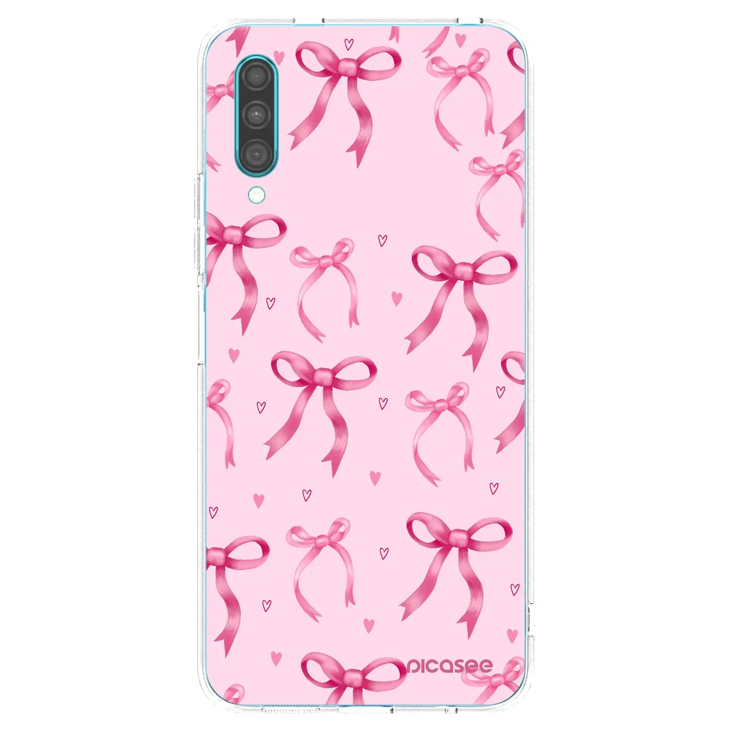 Silikonový průhledný obal pro Samsung Galaxy A30s A307F - Bow Aesthetic