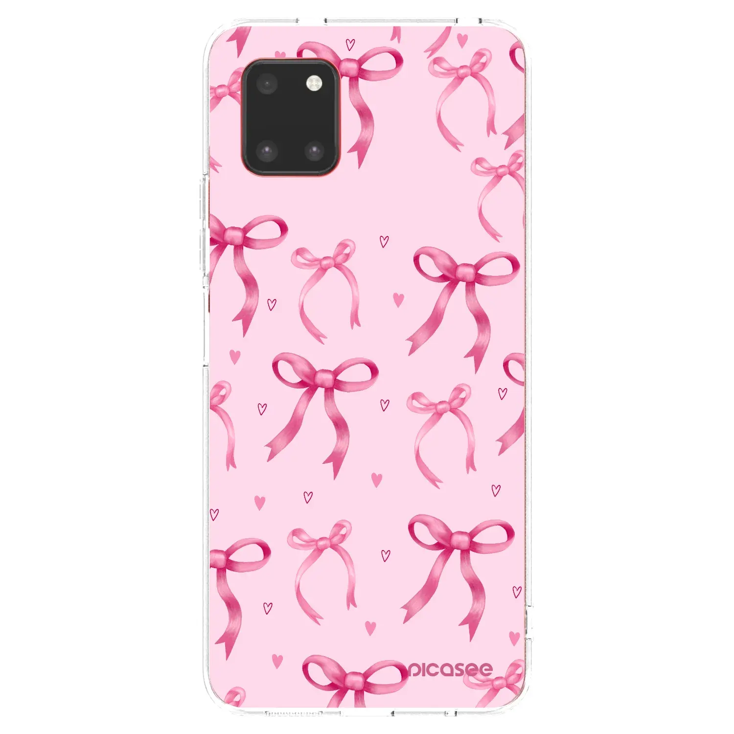 Silikonový průhledný obal pro Samsung Galaxy Note 10 Lite N770F - Bow Aesthetic