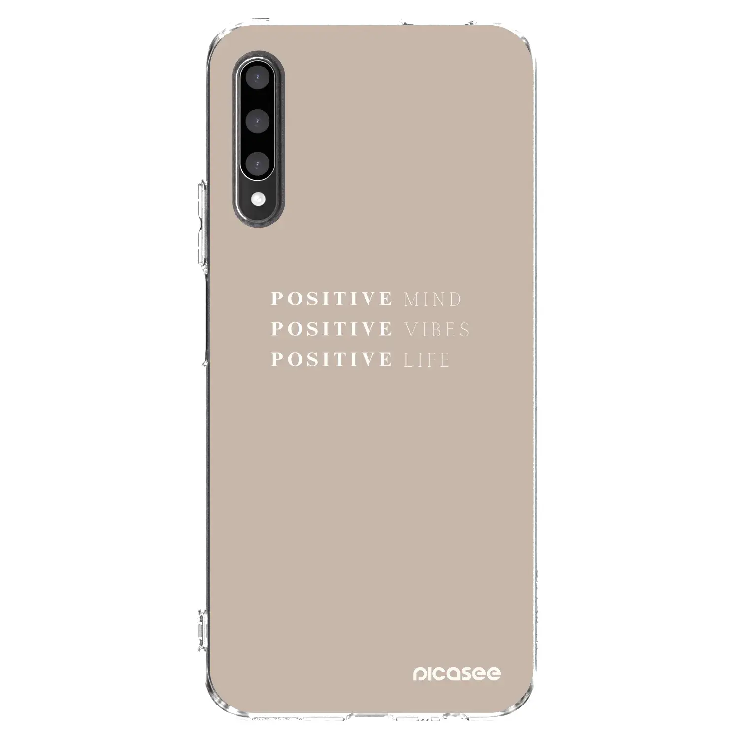 Silikonový průhledný obal pro Honor 9X Pro - Positive Vibes