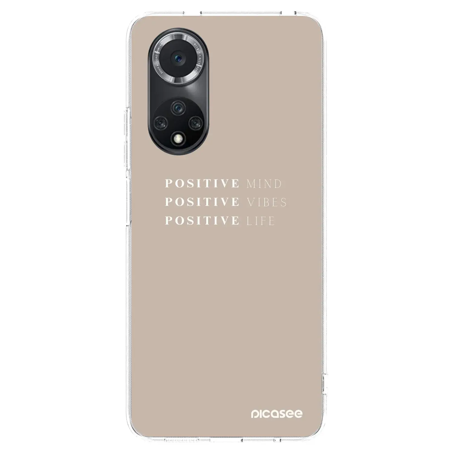 Silikonový průhledný obal pro Huawei Nova 9 SE - Positive Vibes