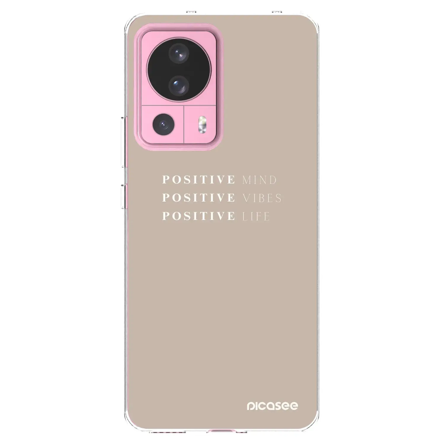 Silikonový průhledný obal pro Xiaomi 13 Lite - Positive Vibes