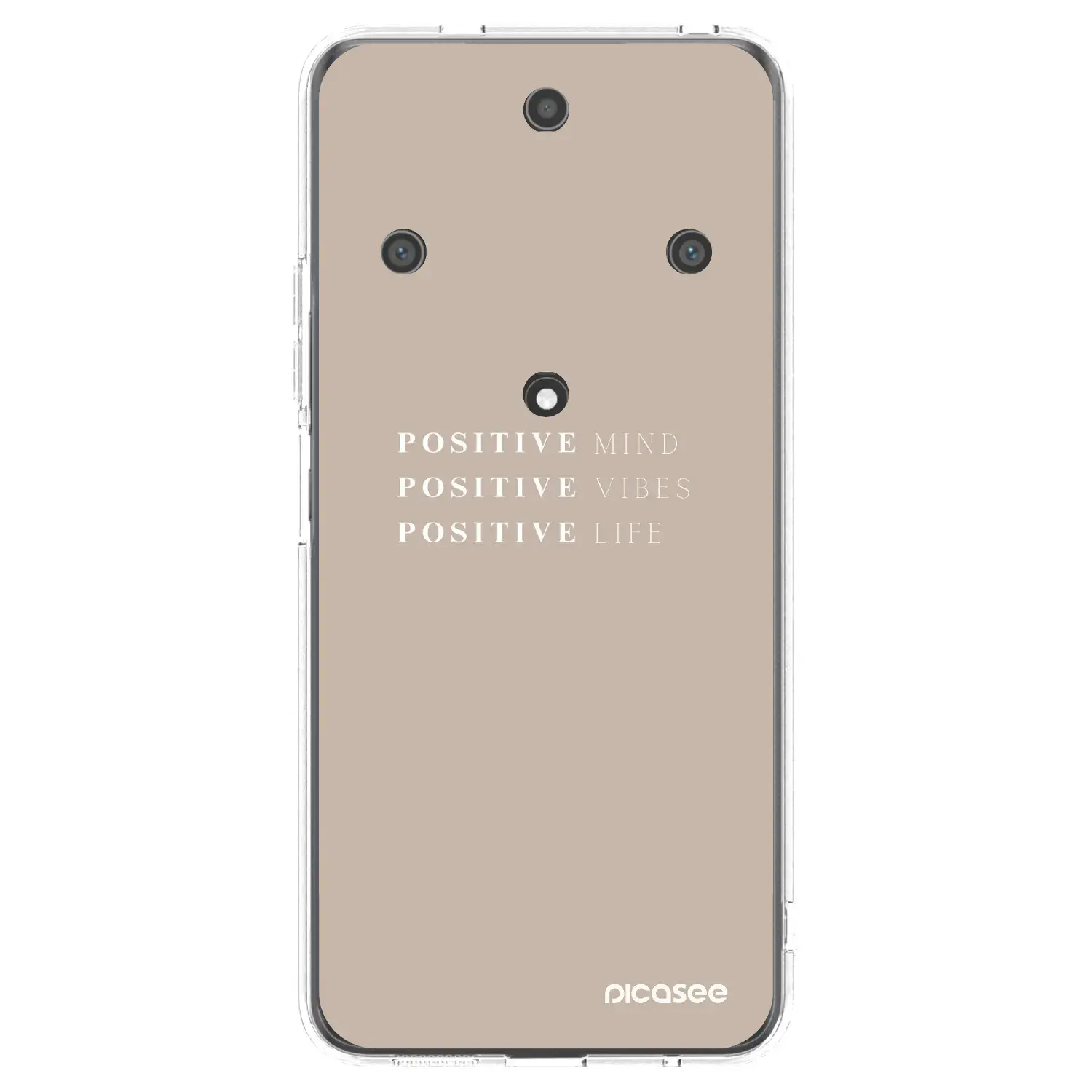 Silikonový průhledný obal pro Honor Magic5 Lite 5G - Positive Vibes