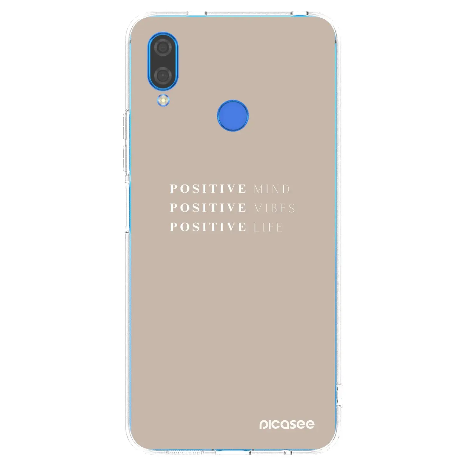 Silikonový průhledný obal pro Huawei Nova 3i - Positive Vibes