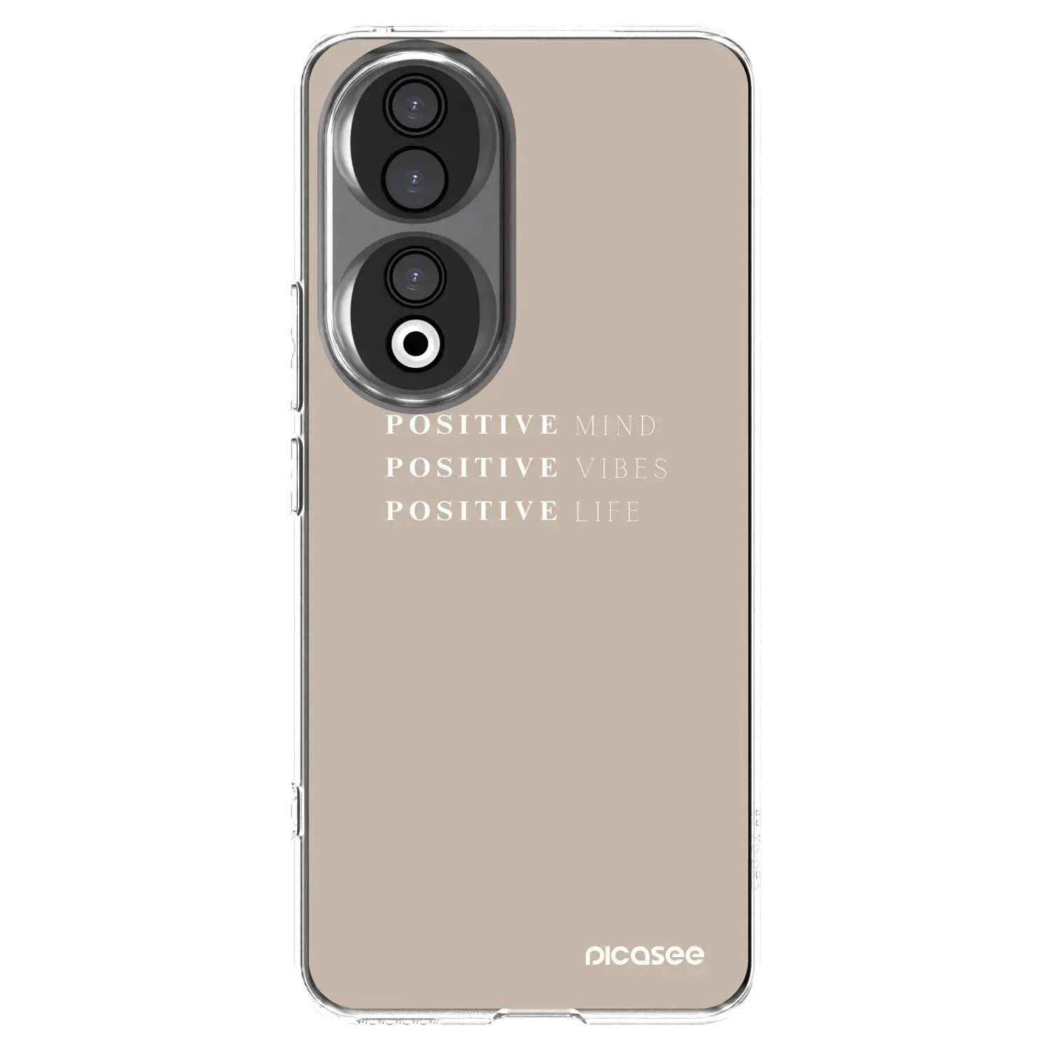 Silikonový průhledný obal pro Honor 90 5G - Positive Vibes