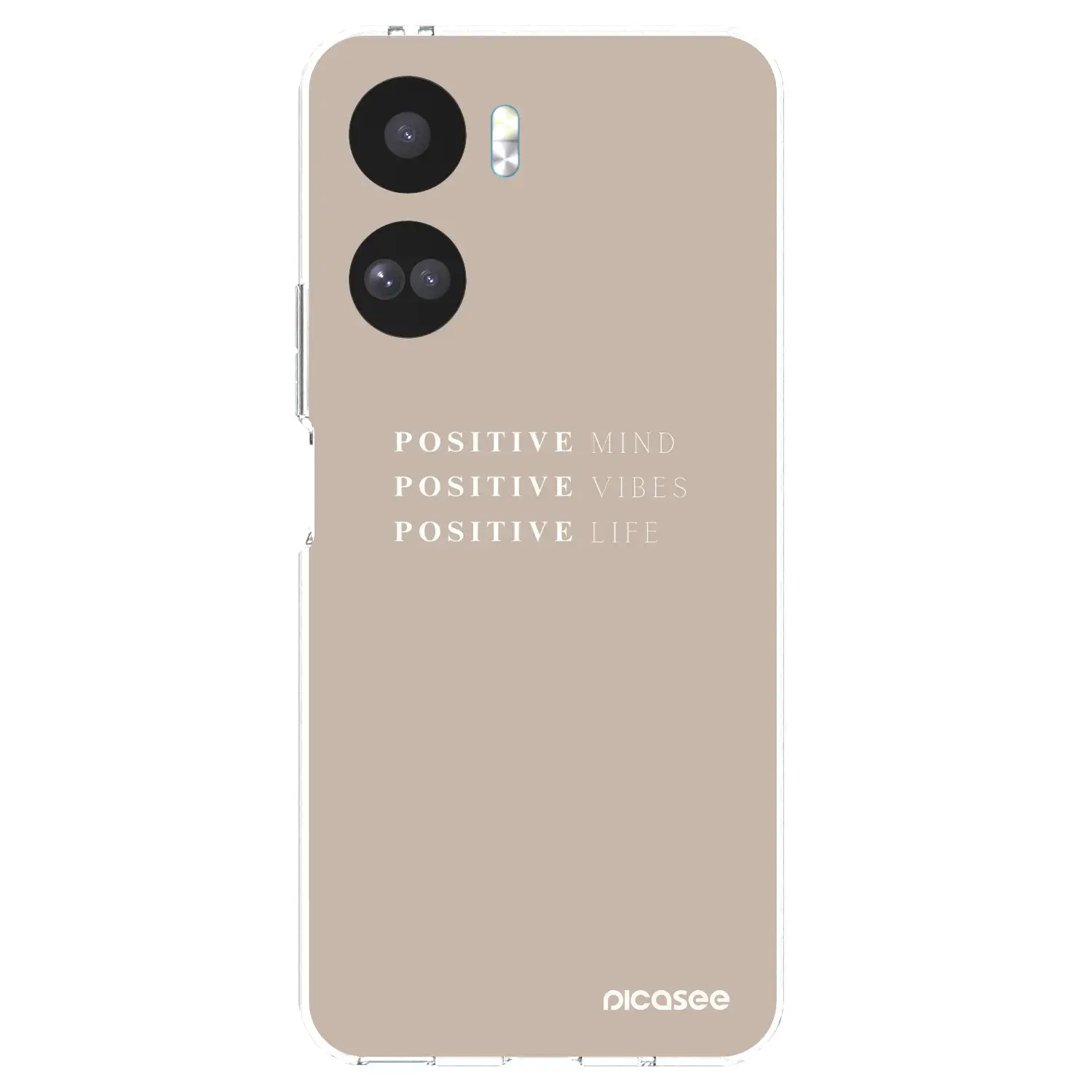 Silikonový průhledný obal pro Honor 90 Lite 5G - Positive Vibes