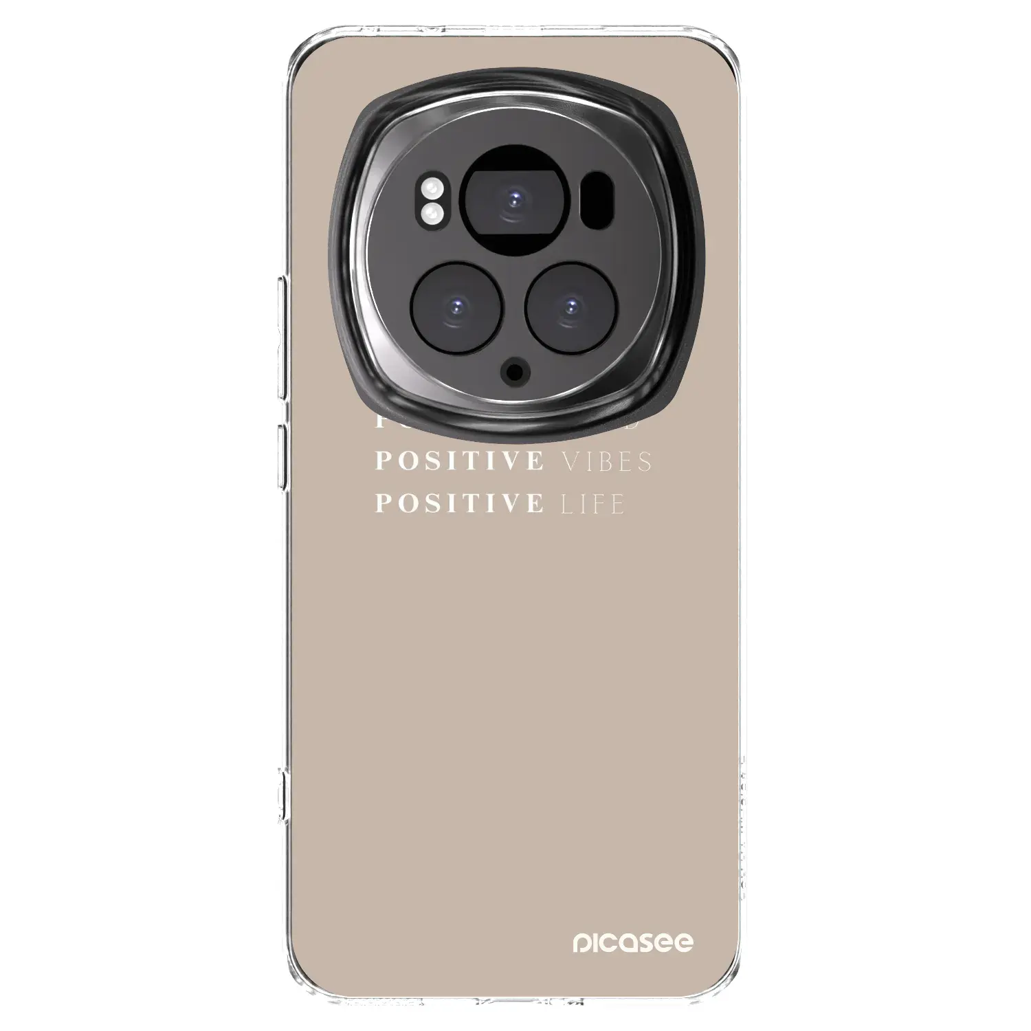 Silikonový průhledný obal pro Honor Magic6 Pro - Positive Vibes