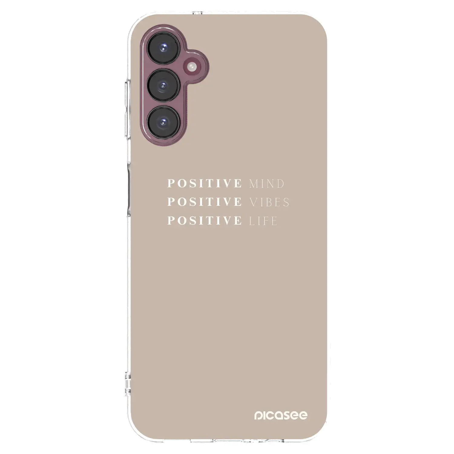 Silikonový průhledný obal pro Samsung Galaxy A05s A057G - Positive Vibes