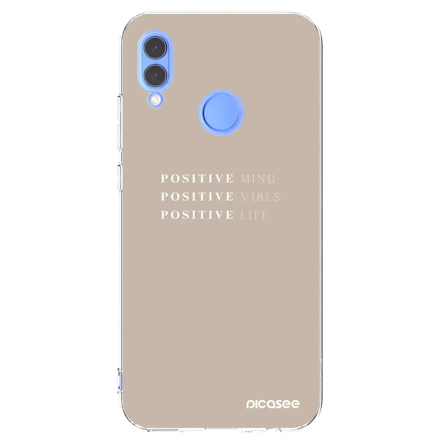 Silikonový průhledný obal pro Honor 10 Lite - Positive Vibes
